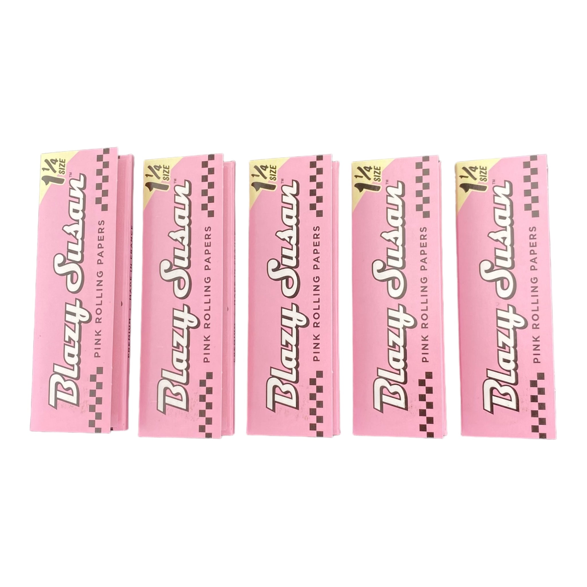 Blazy Susan Pink Rolling Papers 1-1/4″ 5-pack for sale