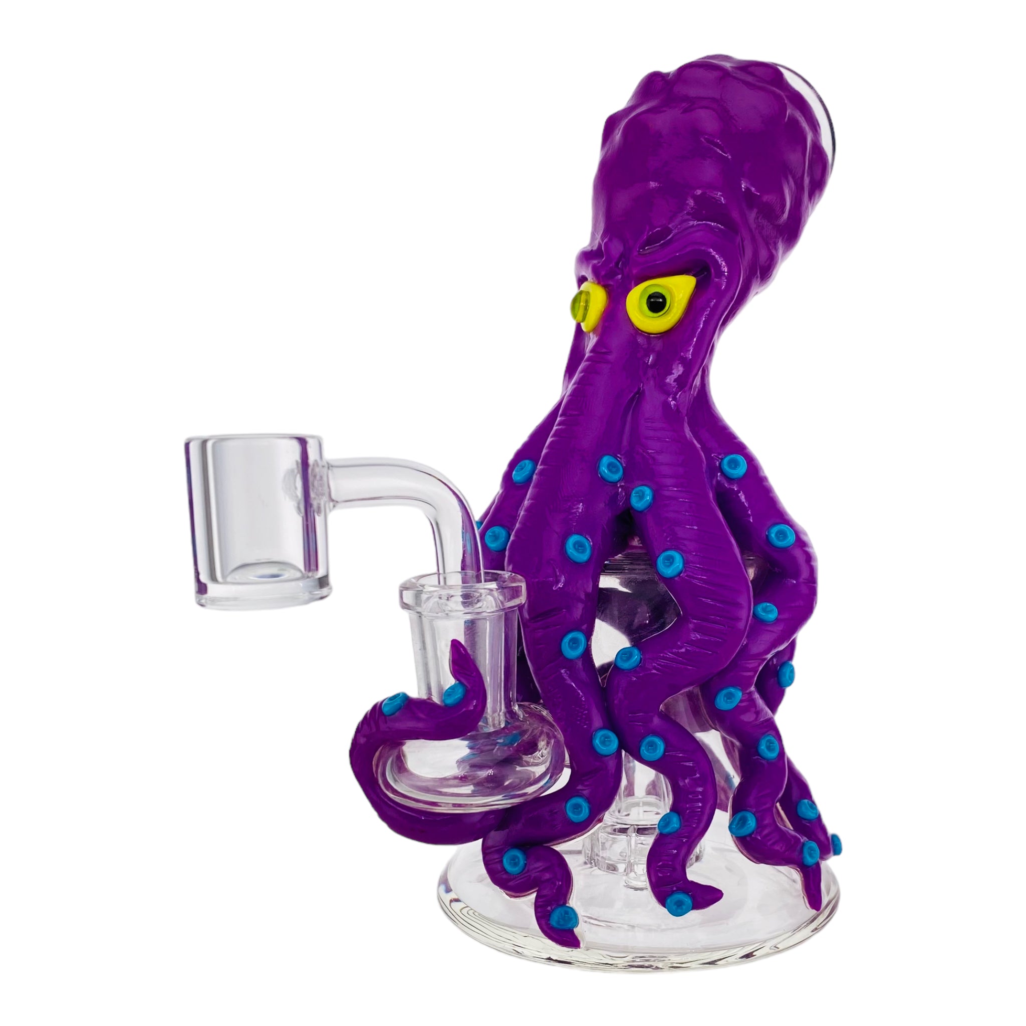 Purple Octopus Monster Anime Dab Rig