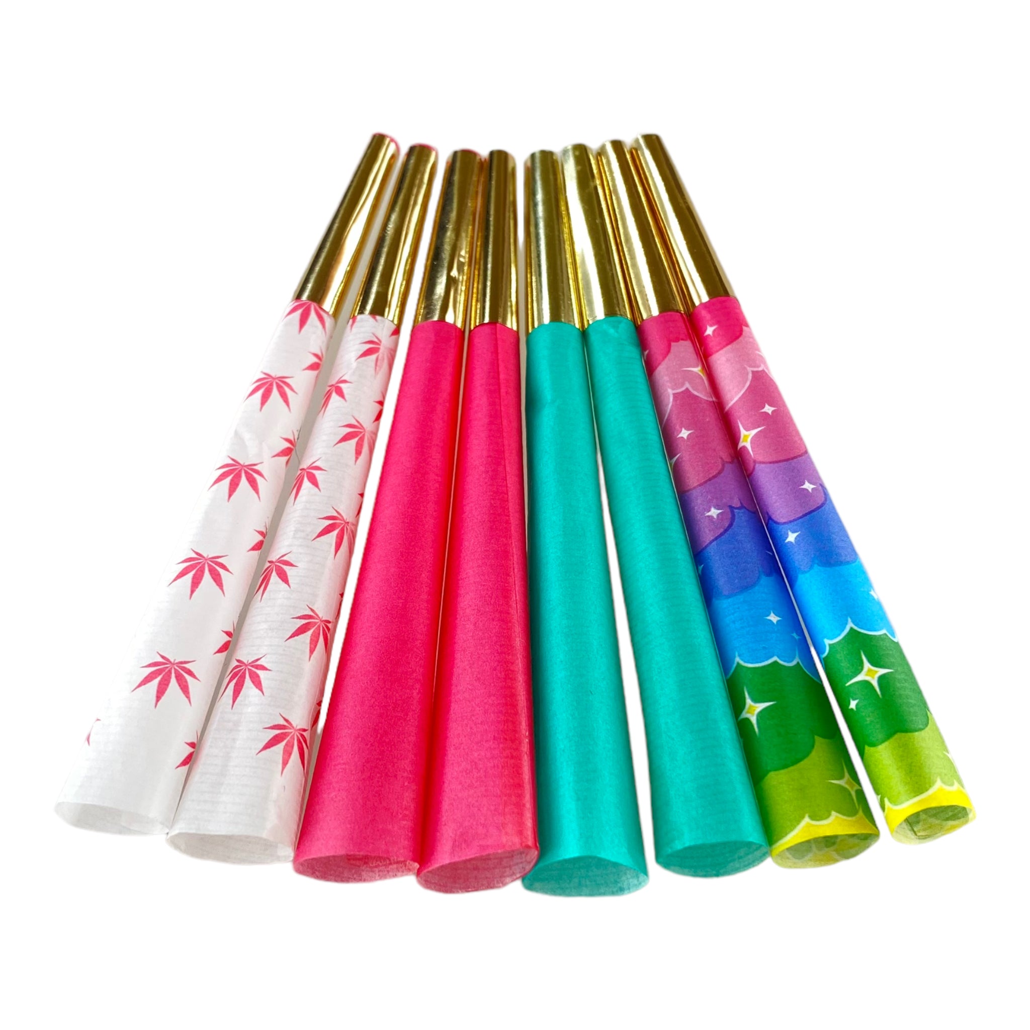Beautiful Burns Spring Garden Variety Pack Pre Rolled Cones 8ct decorative pretty and cute cones