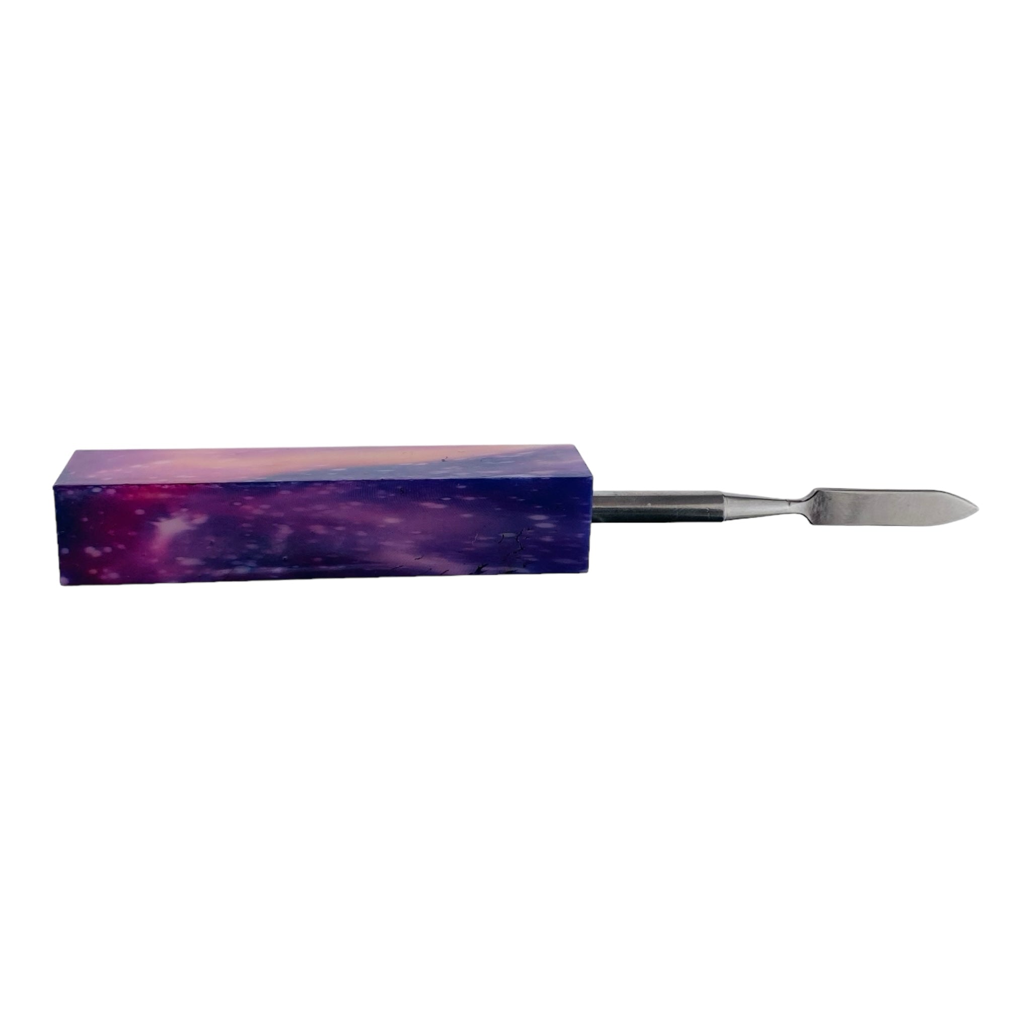 Resin Dab Tool Mystic Galaxy With Flat Paddle