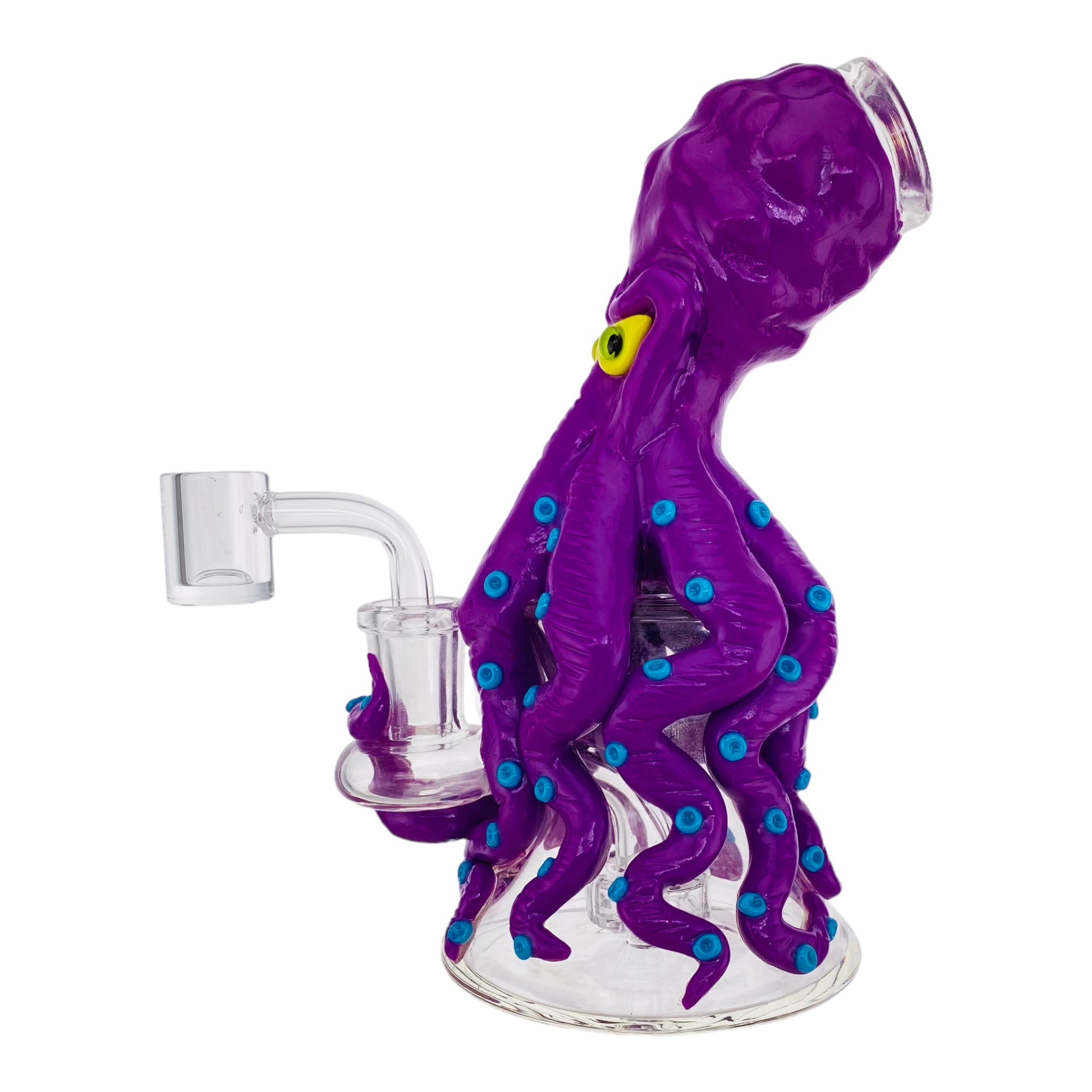 Purple Octopus Monster Anime Dab Rig