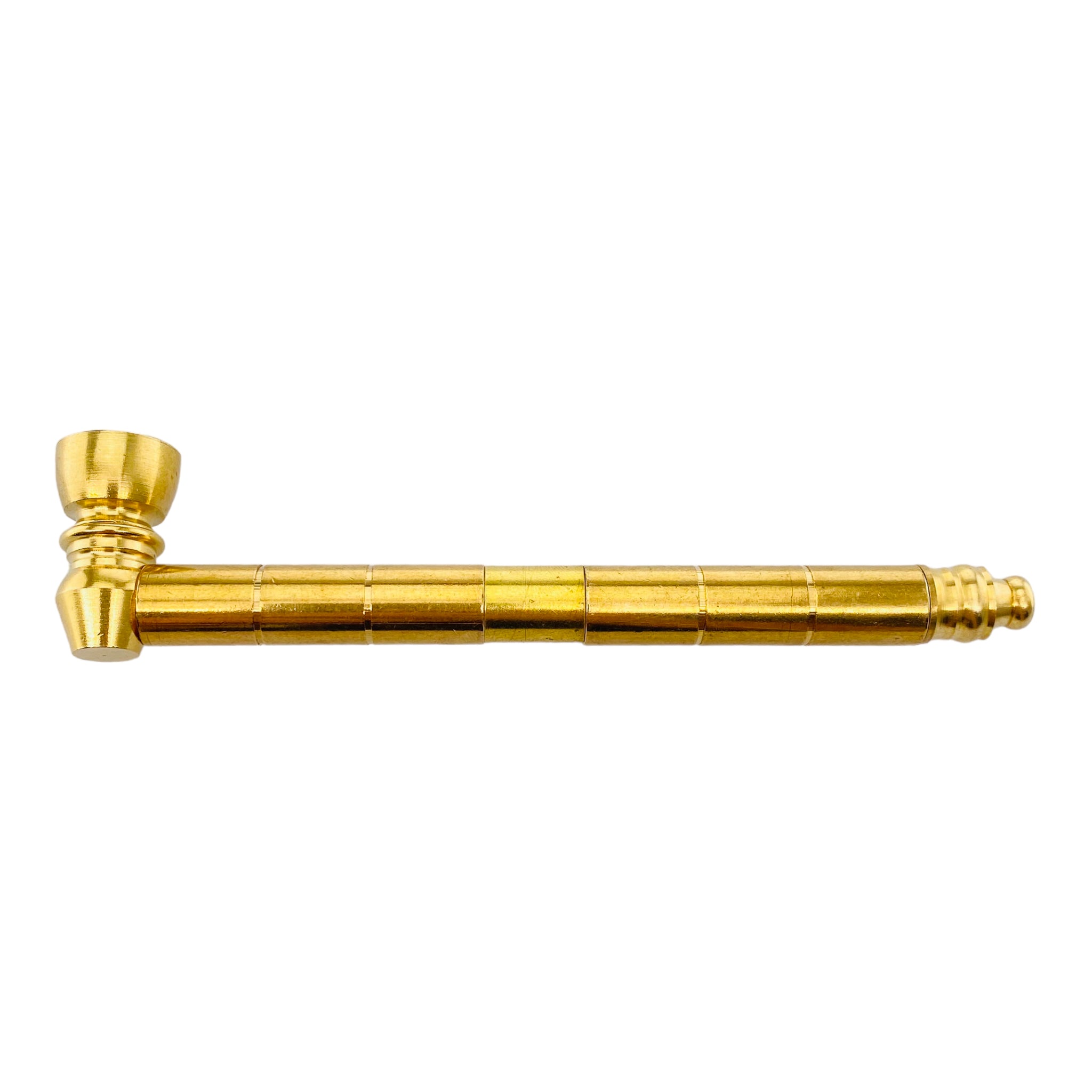 Metal Hand Pipes - Brass Long Stem Aluminum Metal Pipe