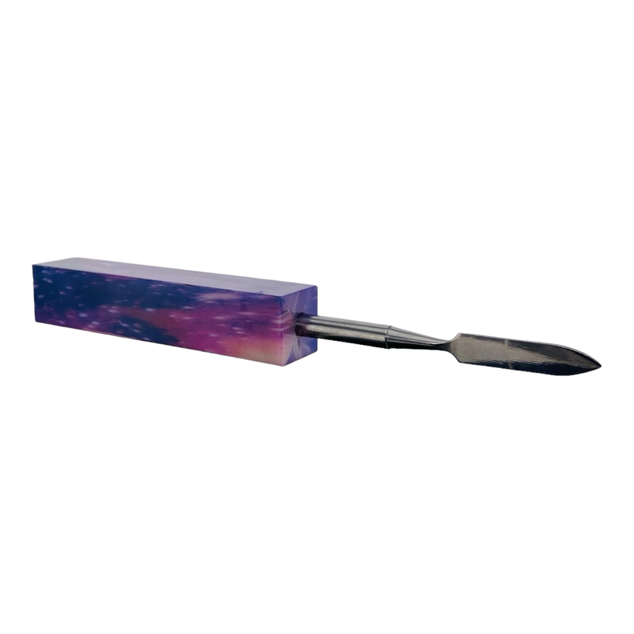 Resin Dab Tool Mystic Galaxy With Flat Paddle