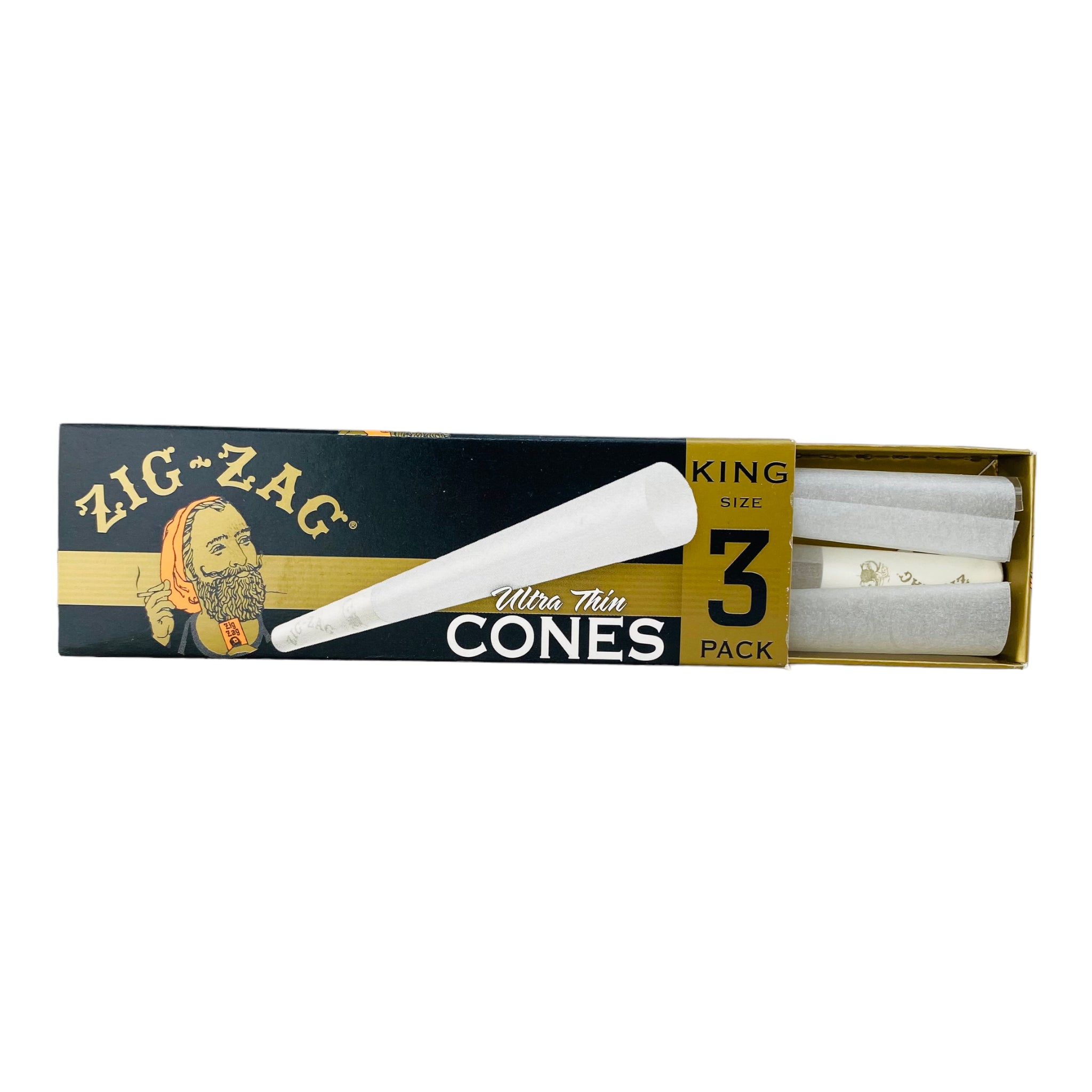 Zig-Zag Ultra Thin King Size Cones