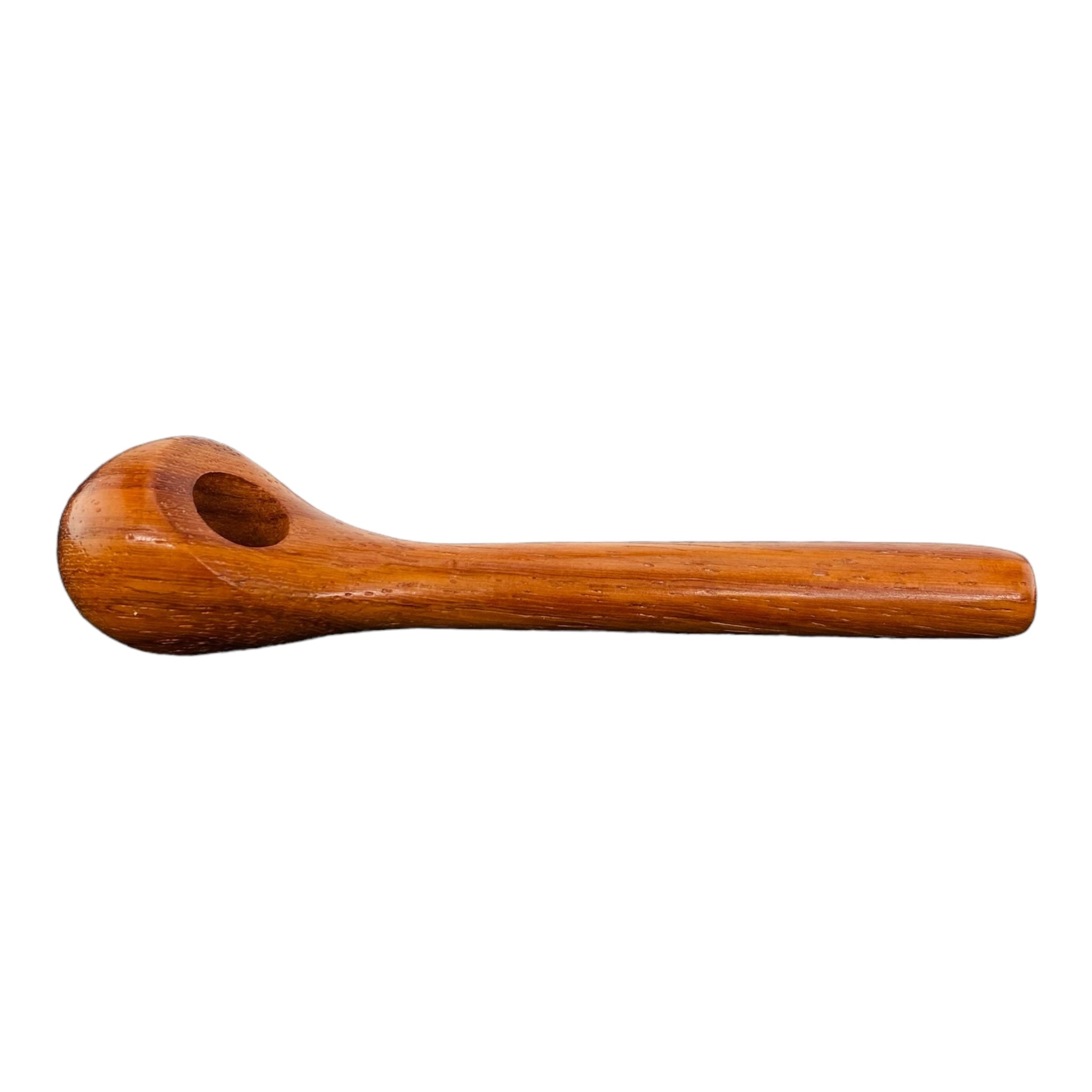 old school Wood Hand Pipe - 5 Inch Long Stem Wood Pipe