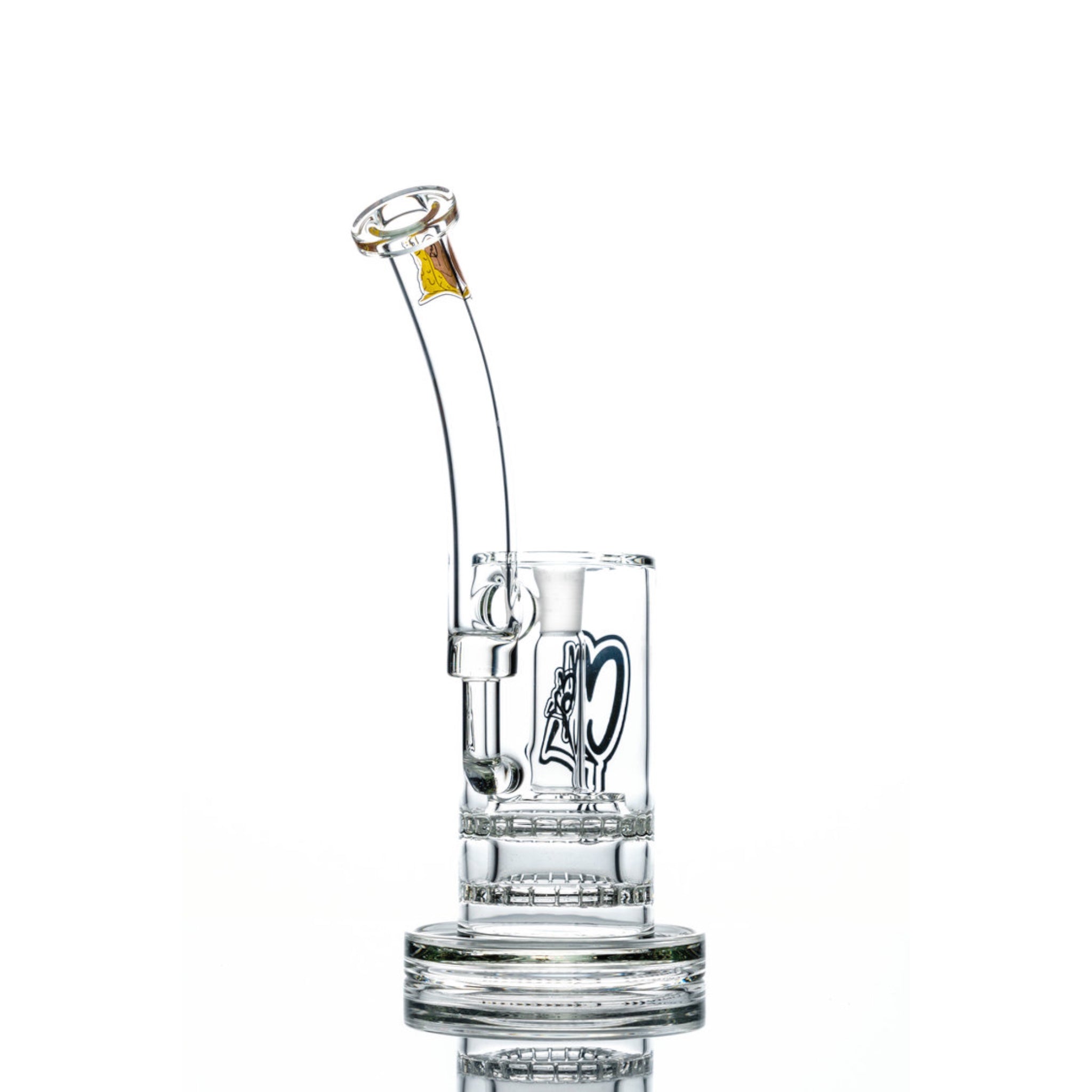 C2 Custom Creations Bubbler Water Pipe  BRB-65 Double Ratchet Perc