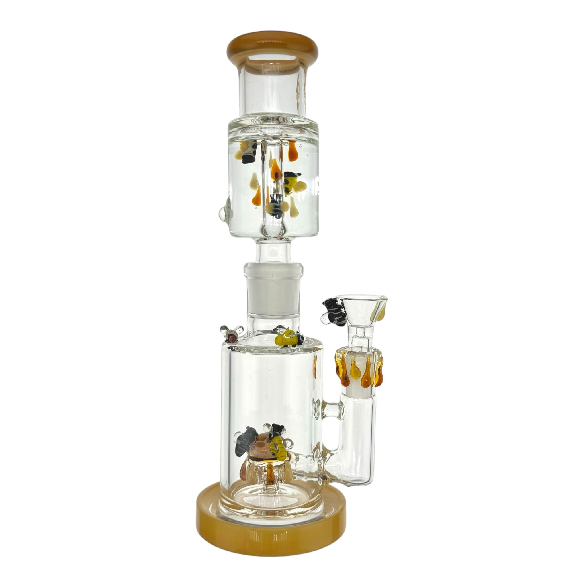 Cute and Girly bong mini Beehive Bong With Glycerin Freeze Coil Top for sale