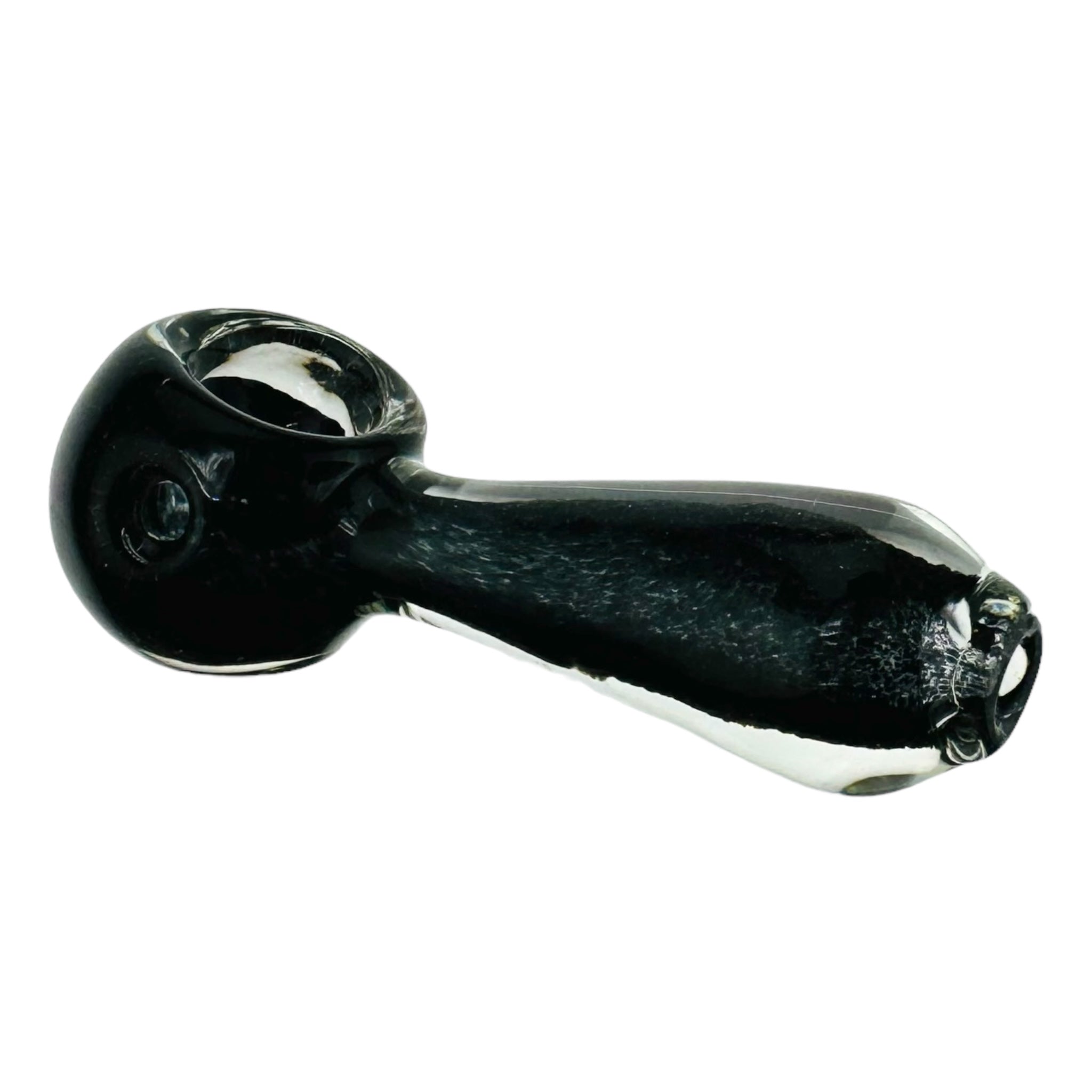 cheap glass hand pipe for weed black