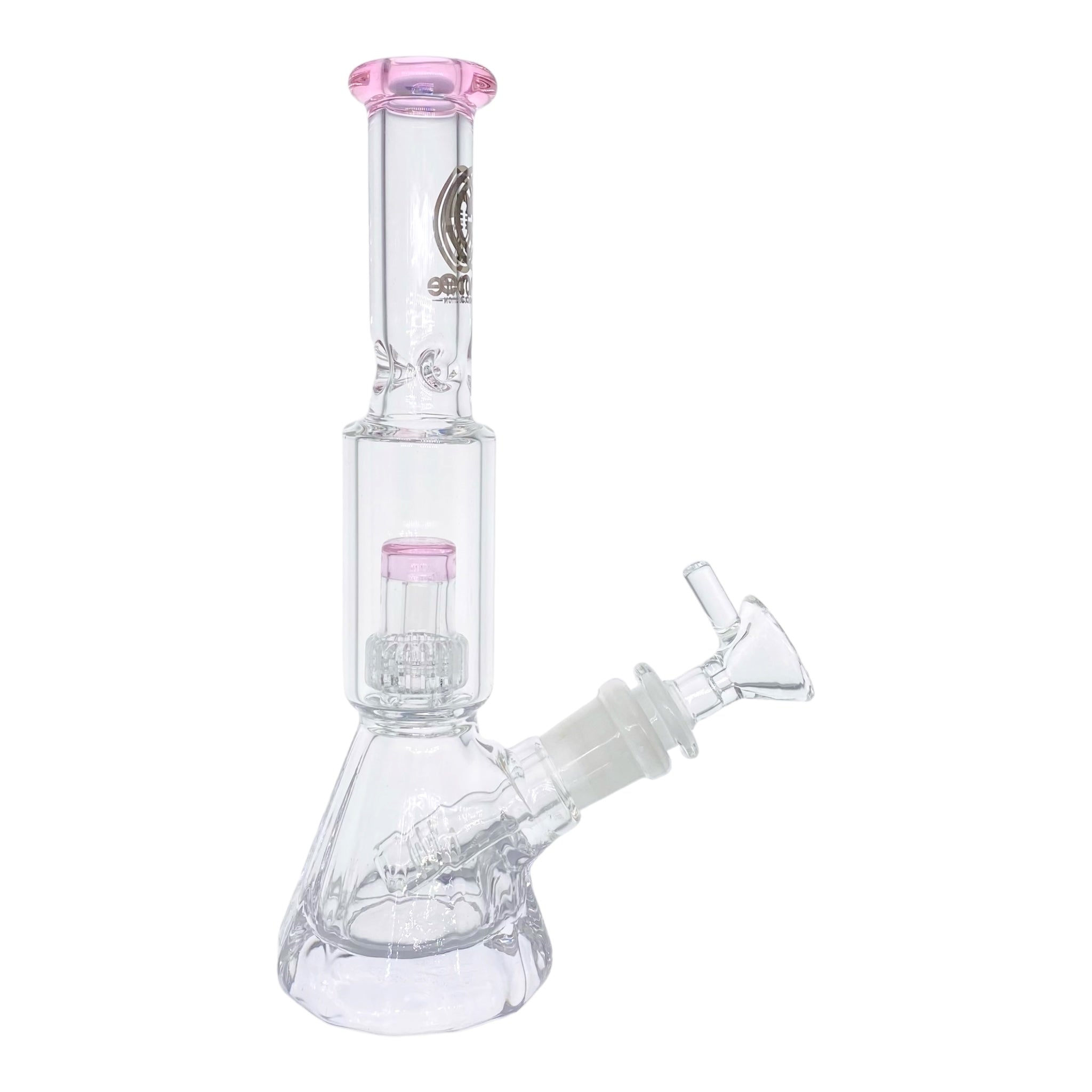 cute small pink percolator bong by encore glass for sale