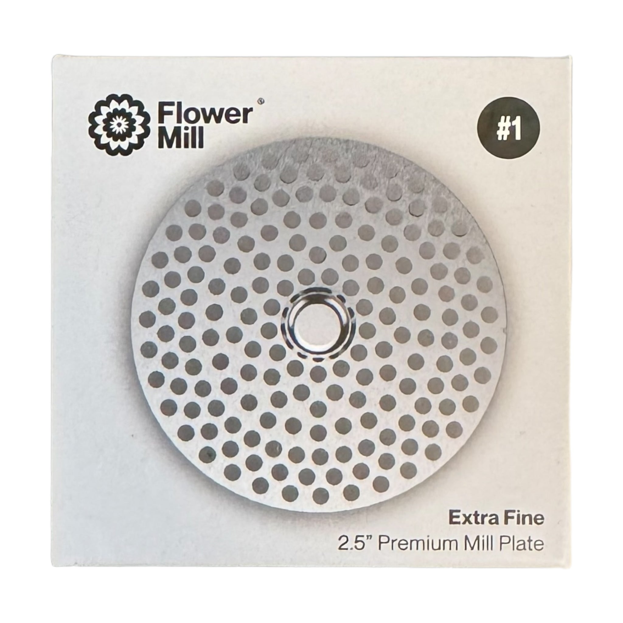 Flower Mill Next Gen Premium 2.5" Mill Plate Extra Fine #1