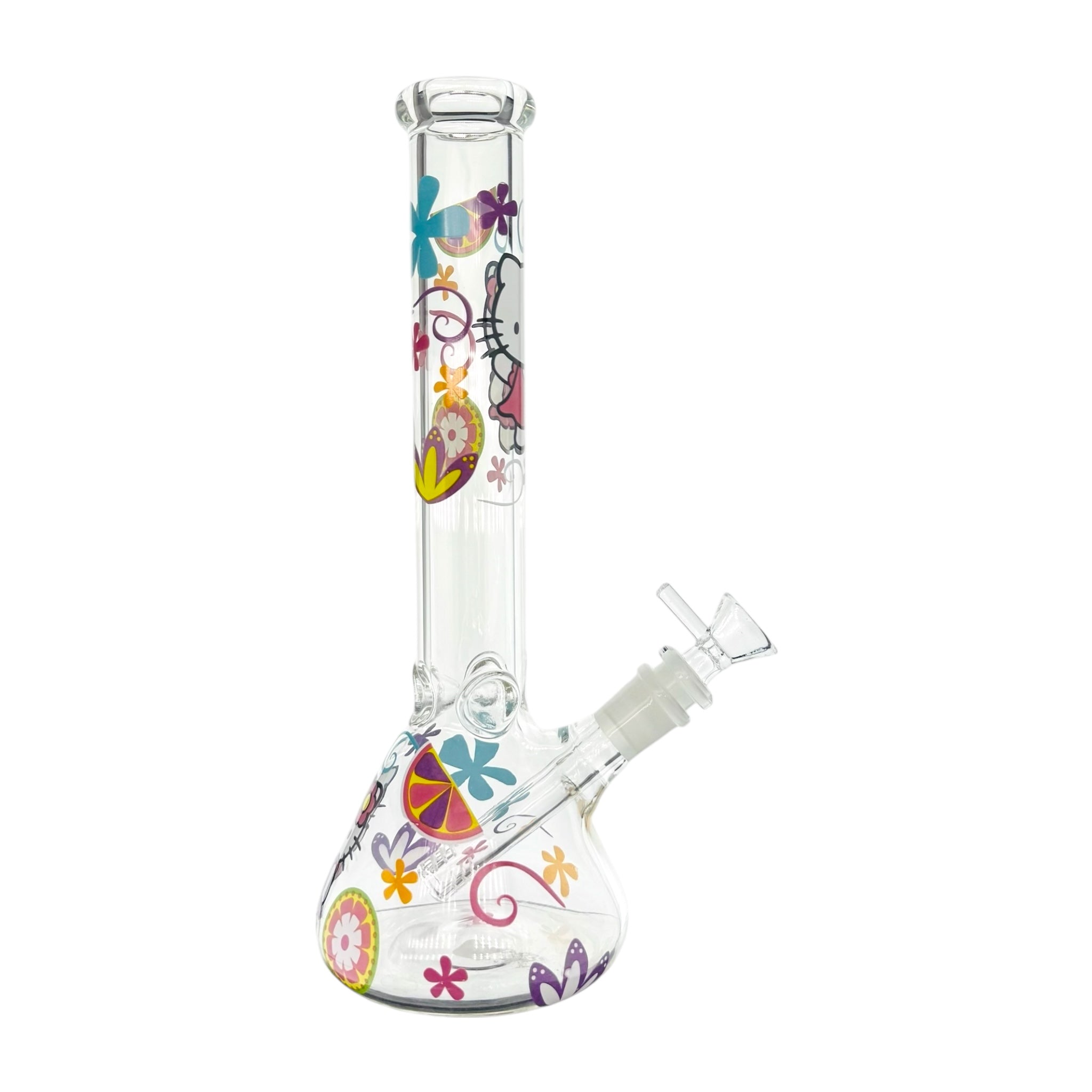 Hello Kitty Bong With Flowers & Fruit 10 Inch