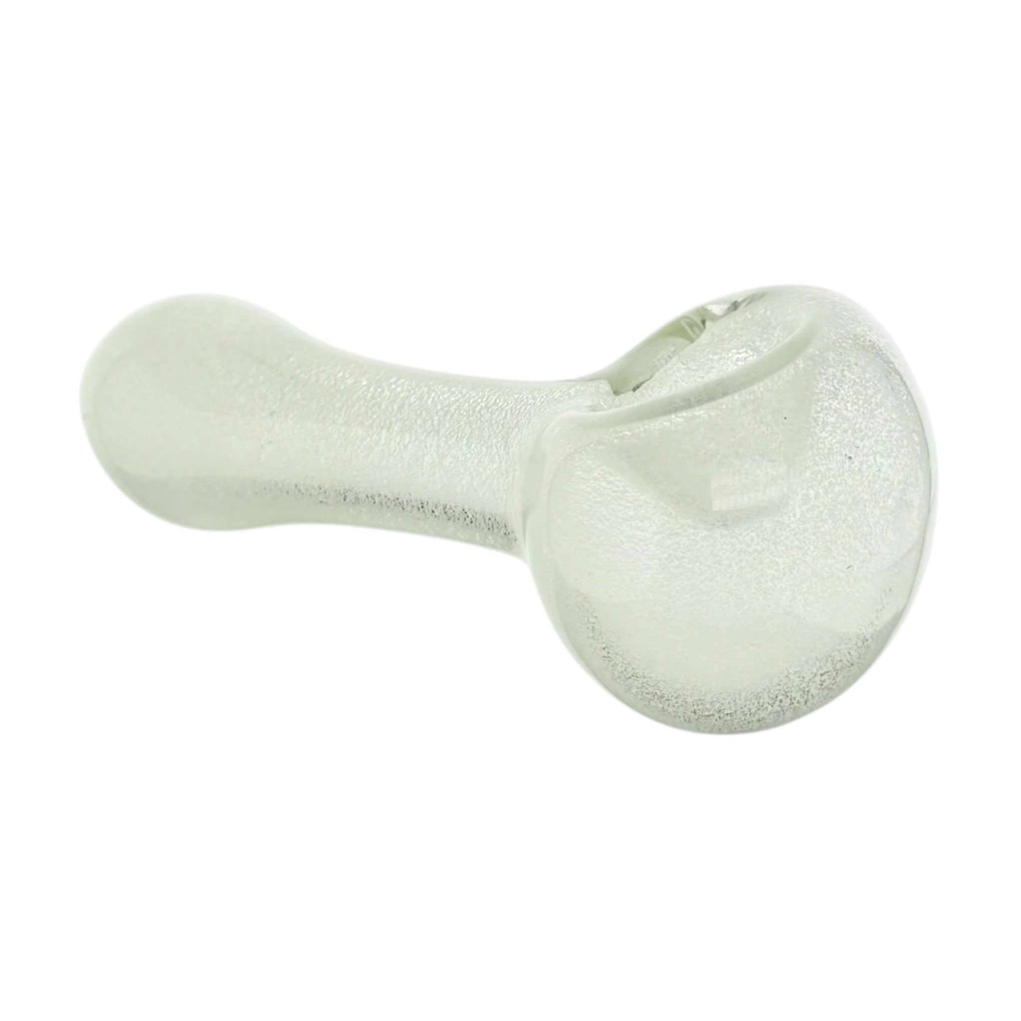 Small Glow In The Dark Glass Spoon Pipe