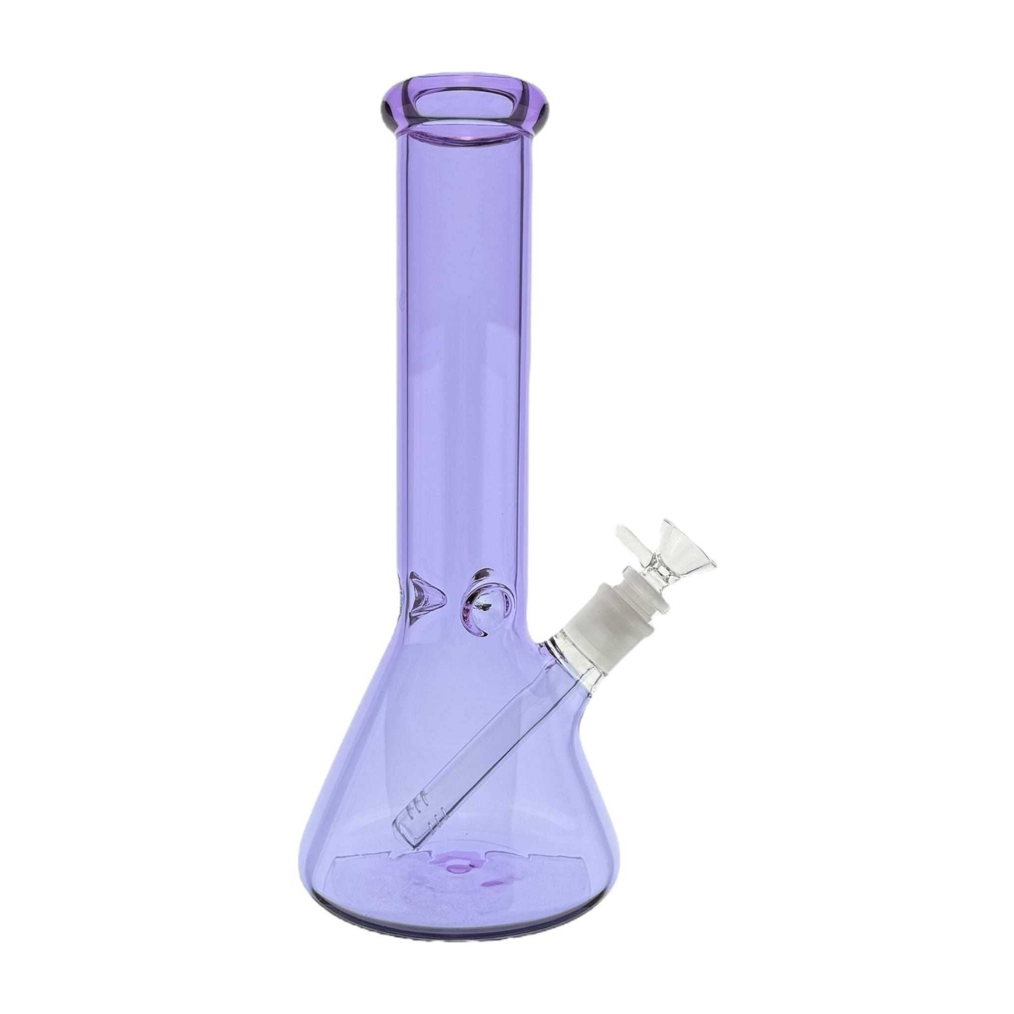Puple Beaker Base Glass Bong 12 Inches Tall