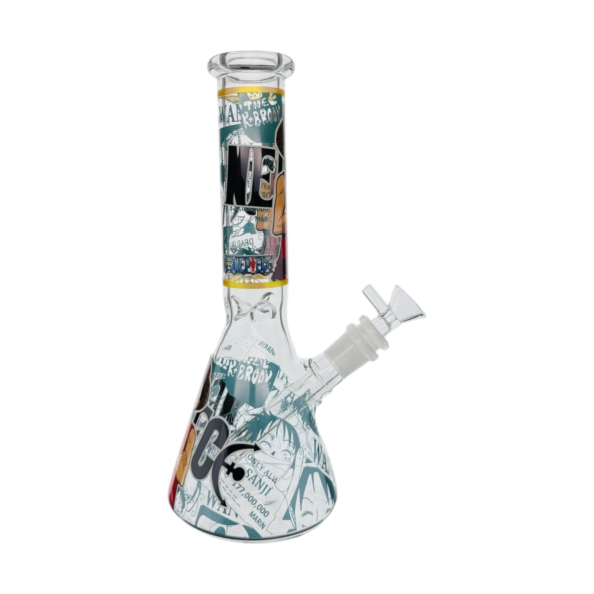 Nepec One Piece Anime Water Pipe Bong Featuring Happy Monkey
