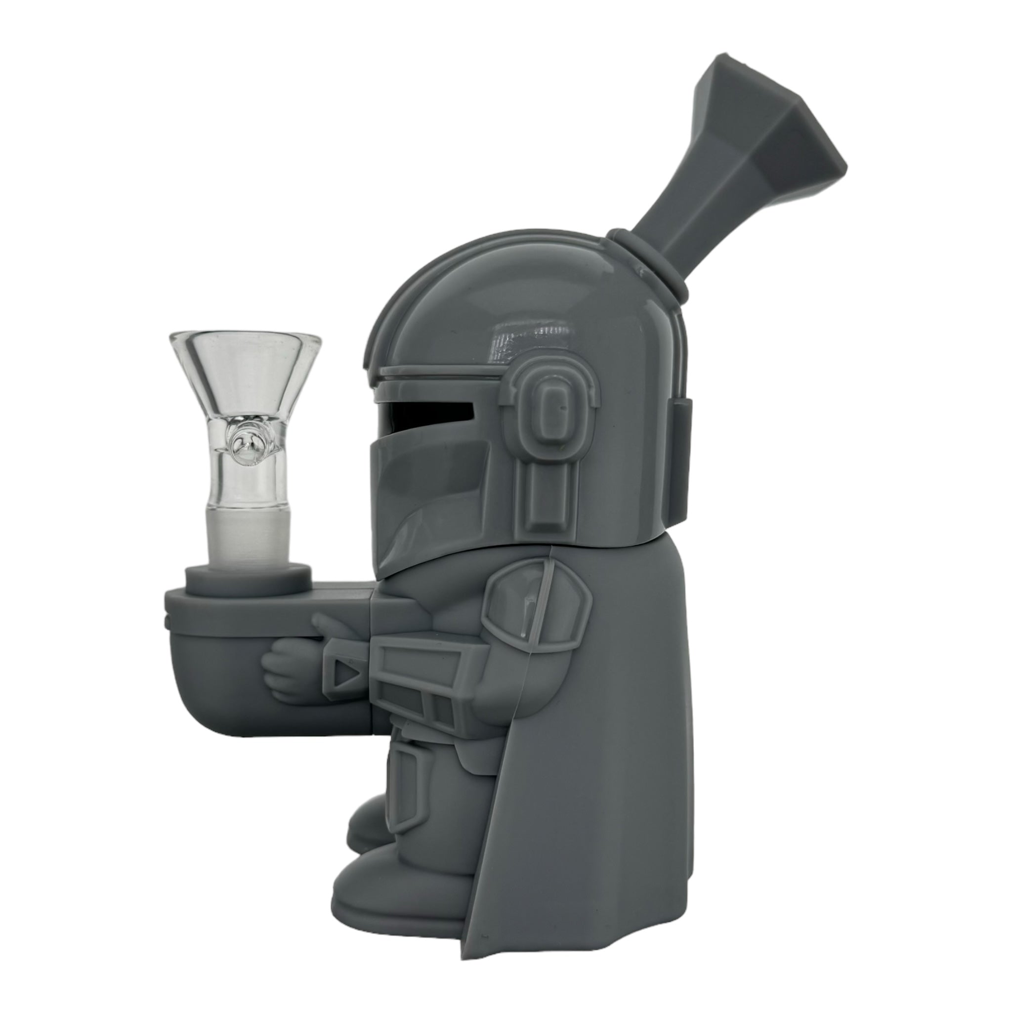star wars bong silicone rubber mandolorian bong for sale