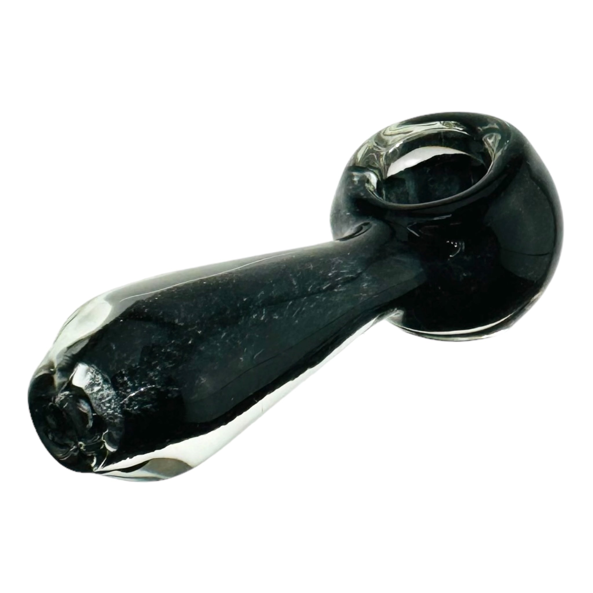 cheap glass hand pipe for weed black