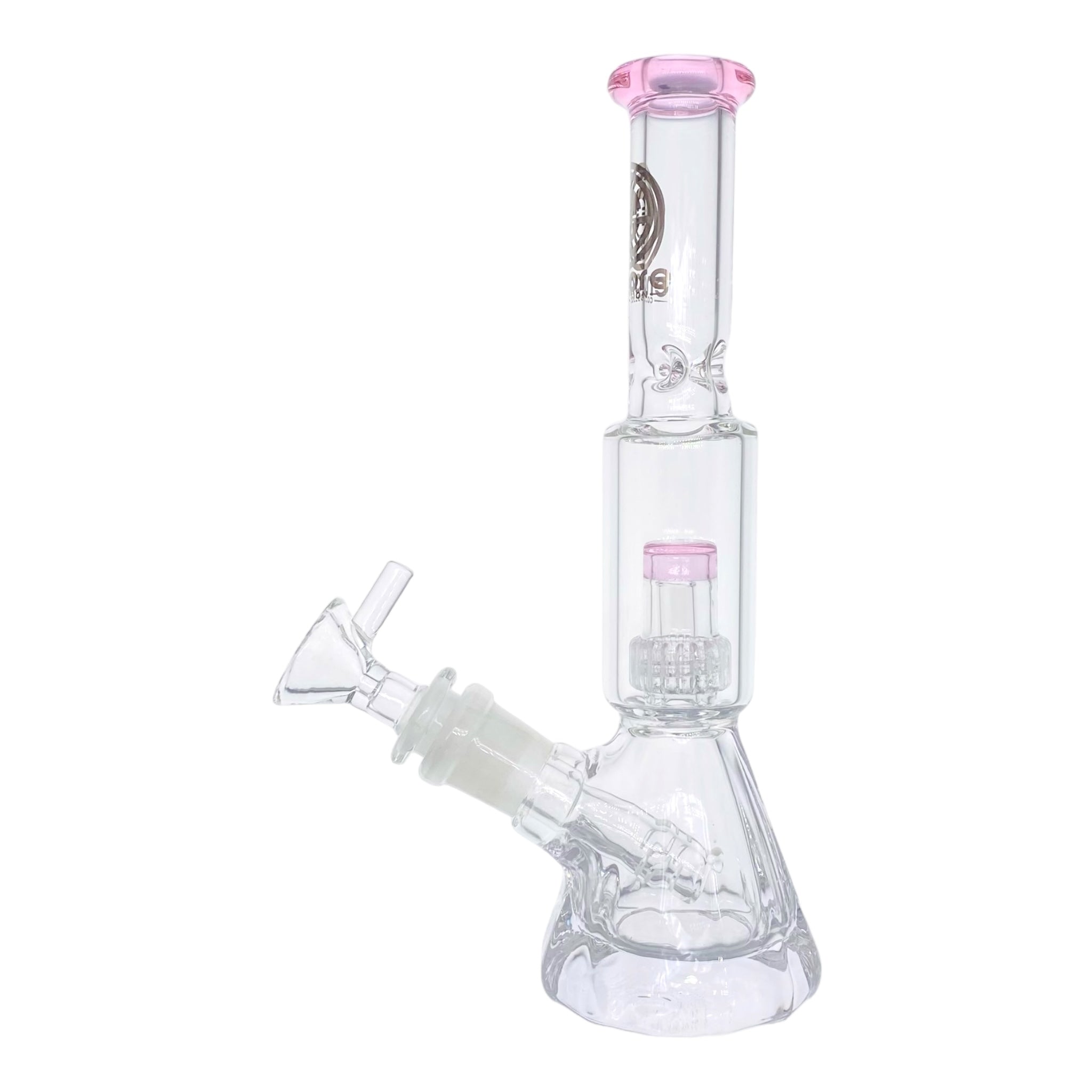 cute small pink percolator bong by encore glass for sale