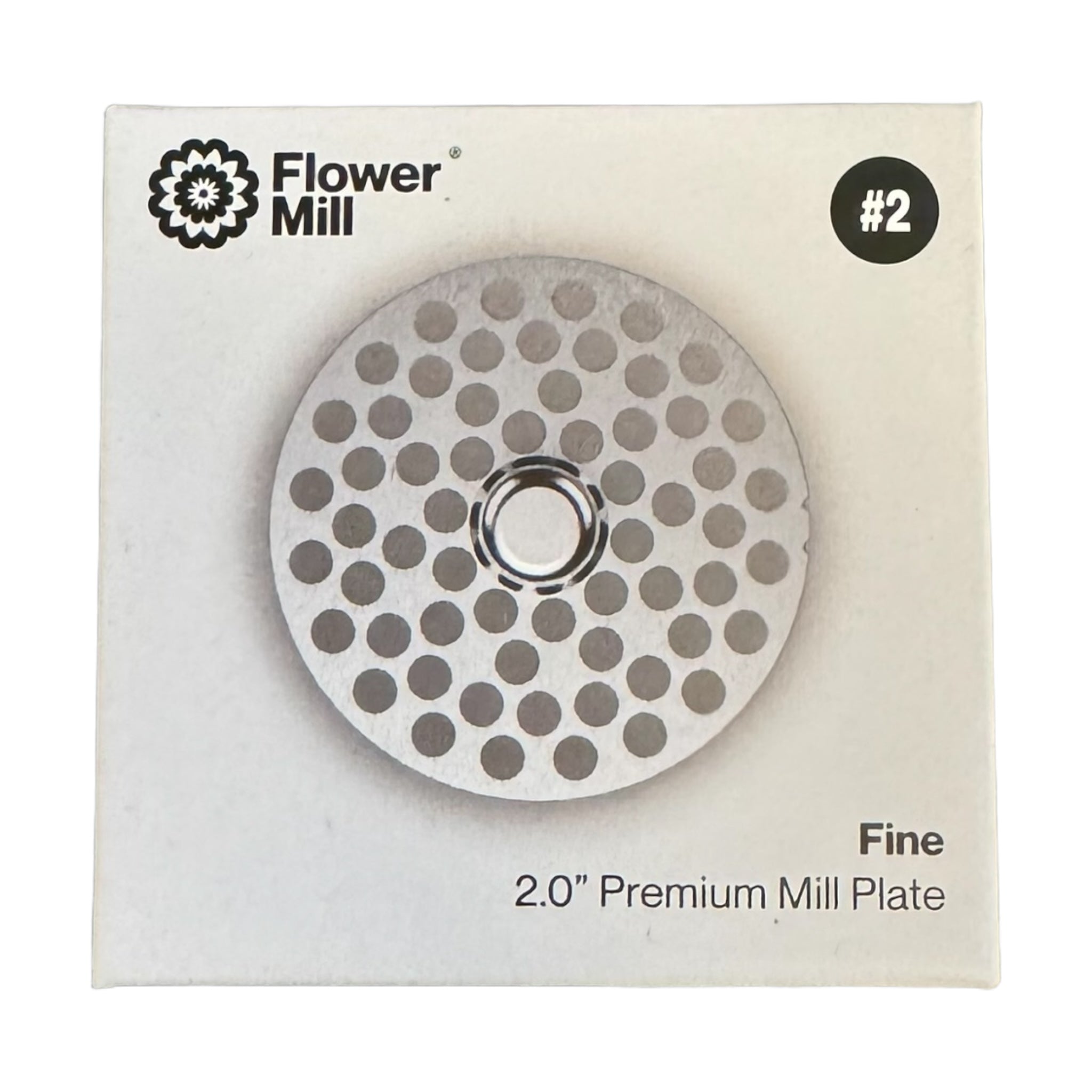 Flower Mill Next Gen Premium 2.0" Mill Plate Extra Fine #1