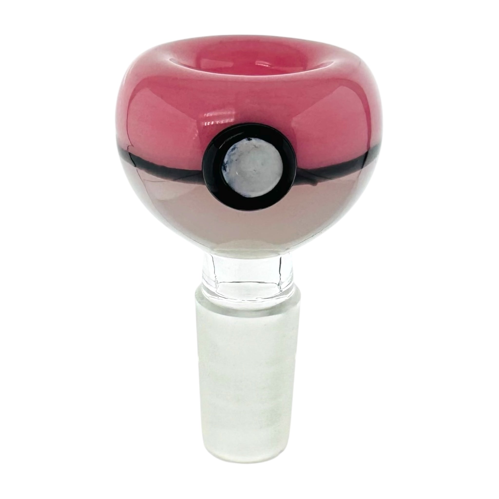Pink Poke Ball Bong Bowl Piece