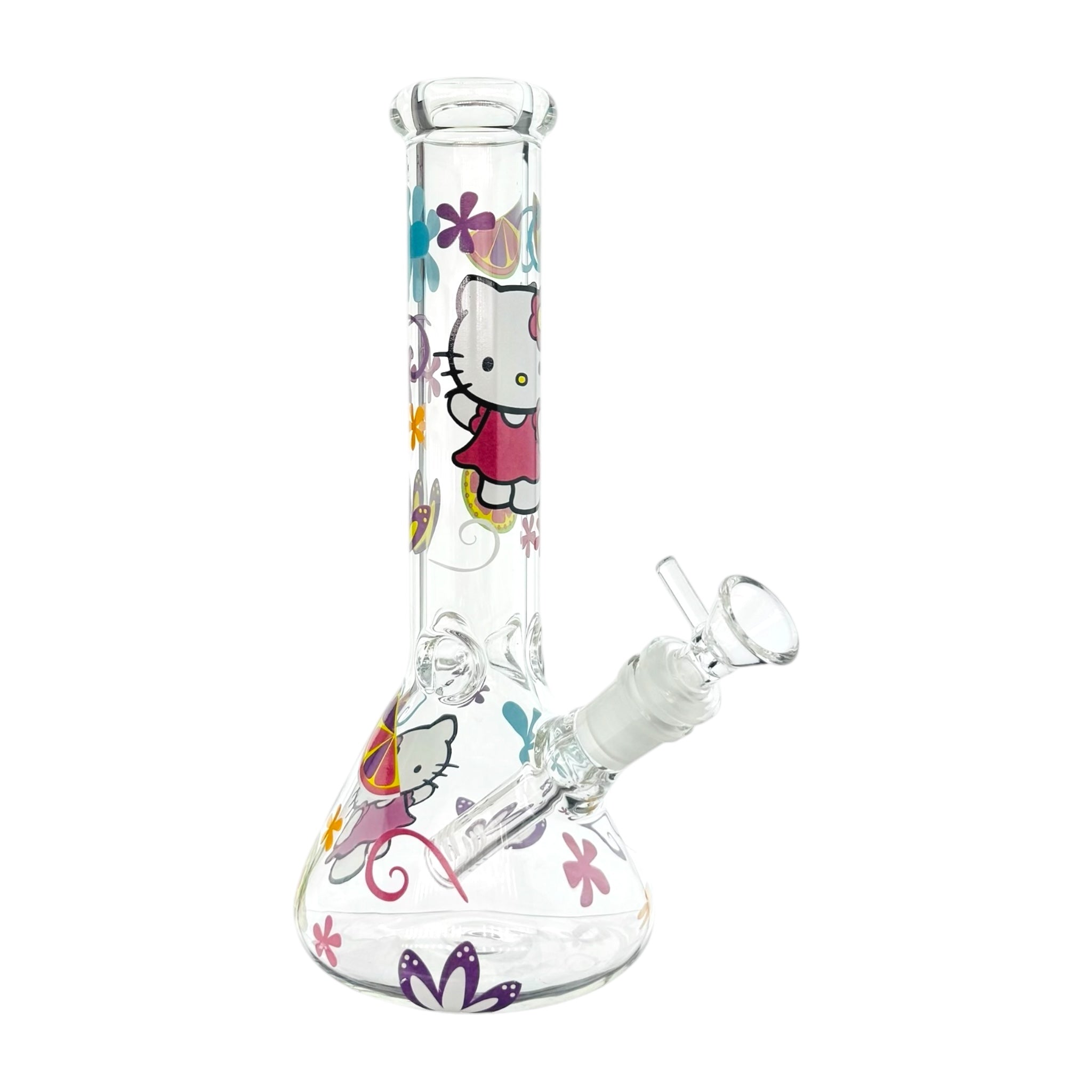 Hello Kitty Bong With Flowers & Fruit 8 Inch