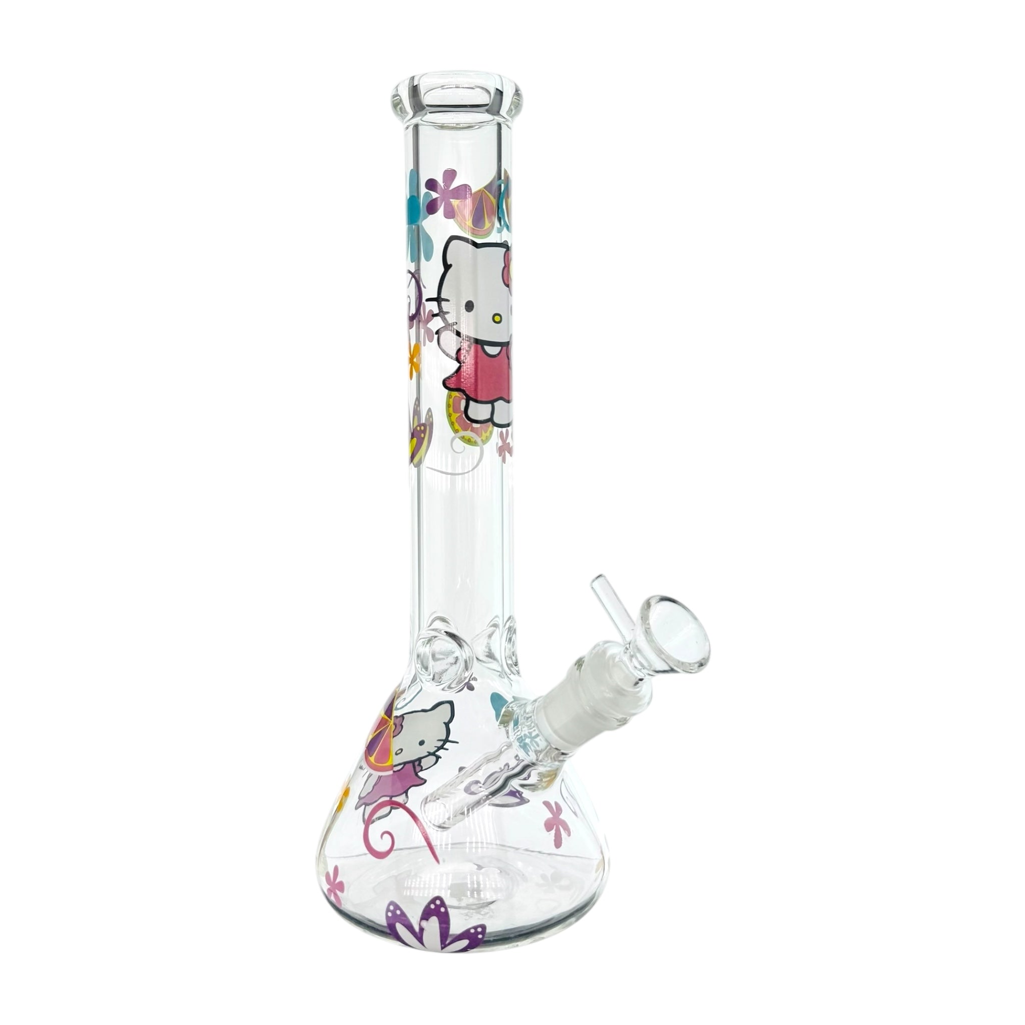 Hello Kitty Bong With Flowers & Fruit 10 Inch