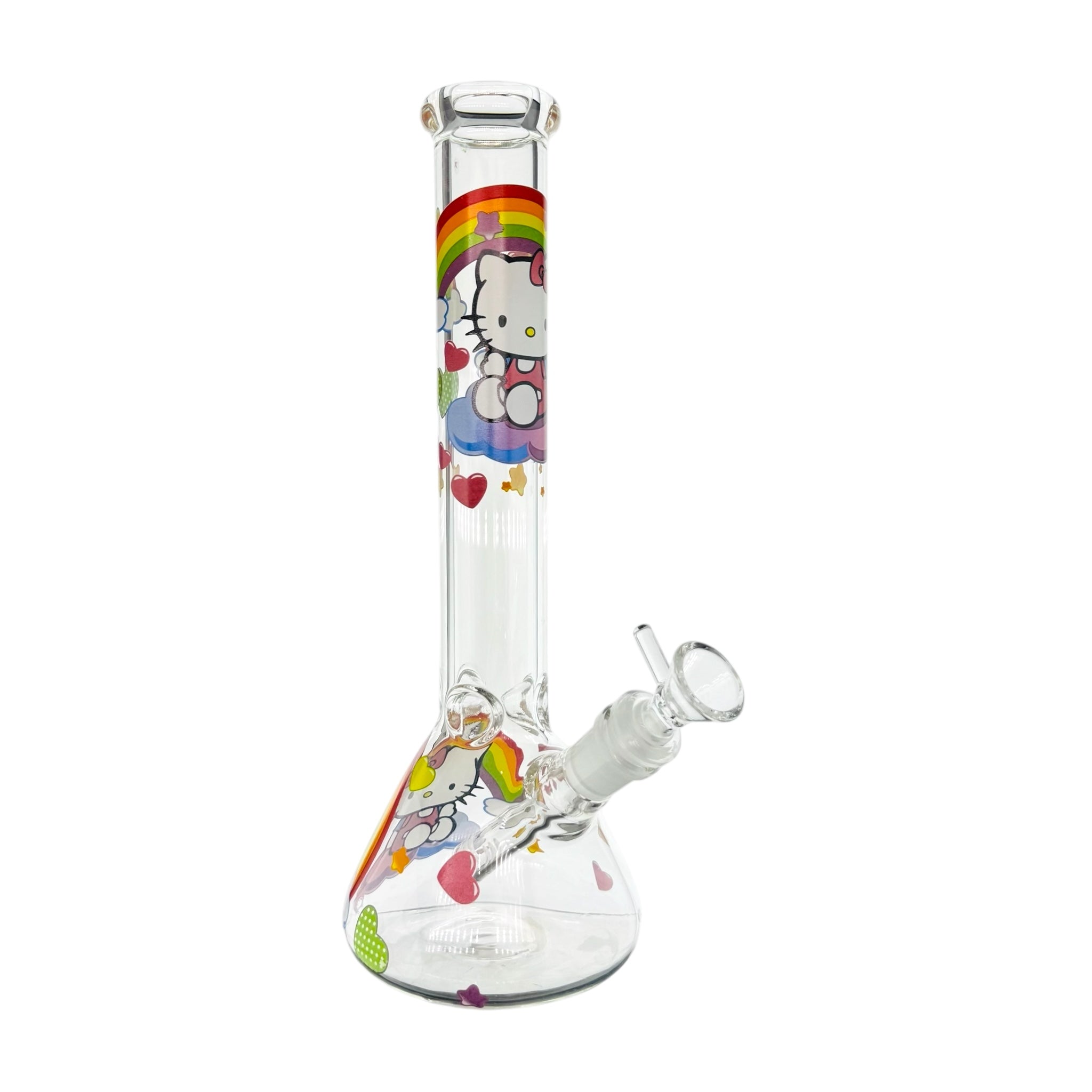 Hello Kitty Bong With Rainbow 10 Inch
