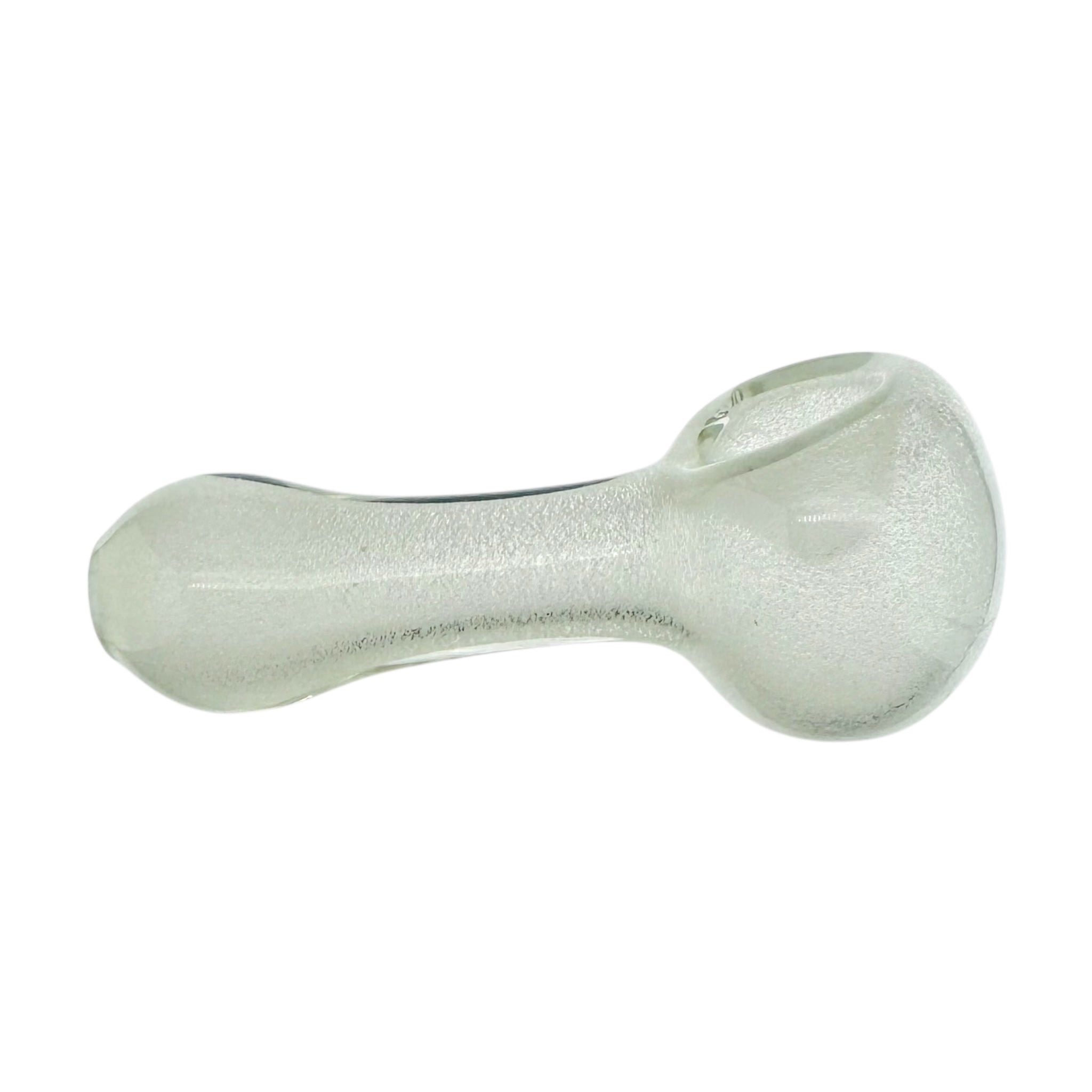 Small Glow In The Dark Glass Spoon Pipe