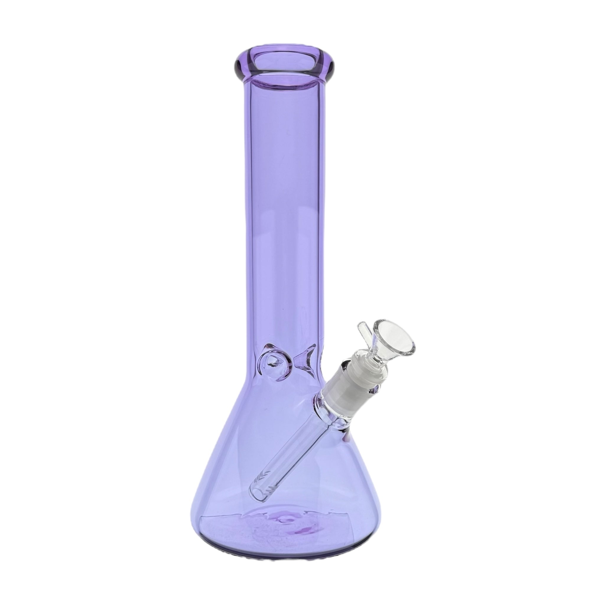 Puple Beaker Base Glass Bong 12 Inches Tall