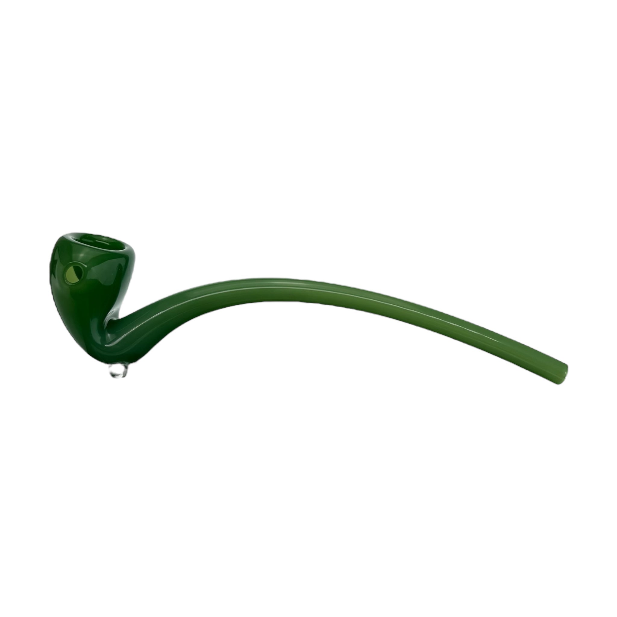 Original Glass Gandalf 8 Inch Green Sherlock Pipe