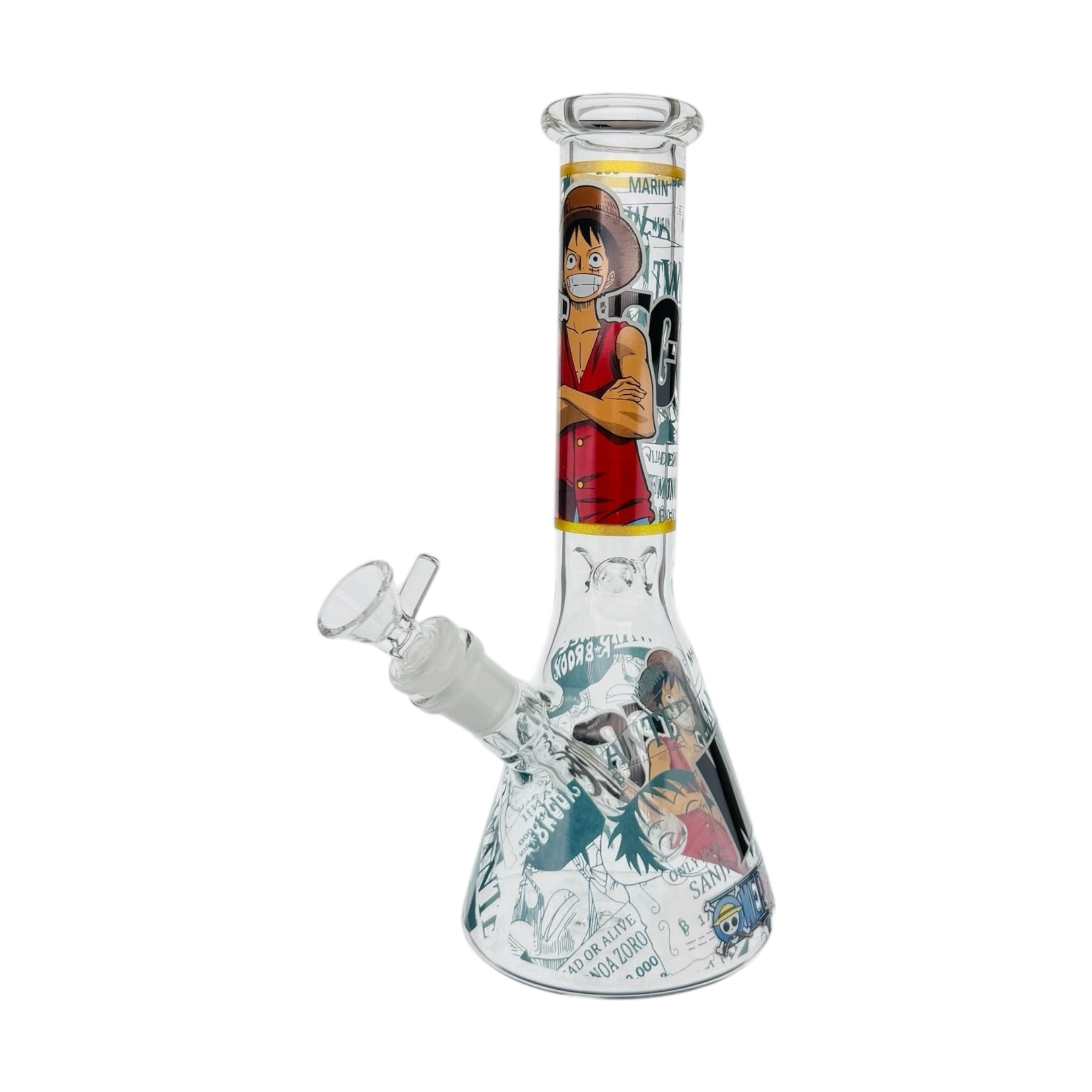 Nepec One Piece Anime Water Pipe Bong Featuring Happy Monkey
