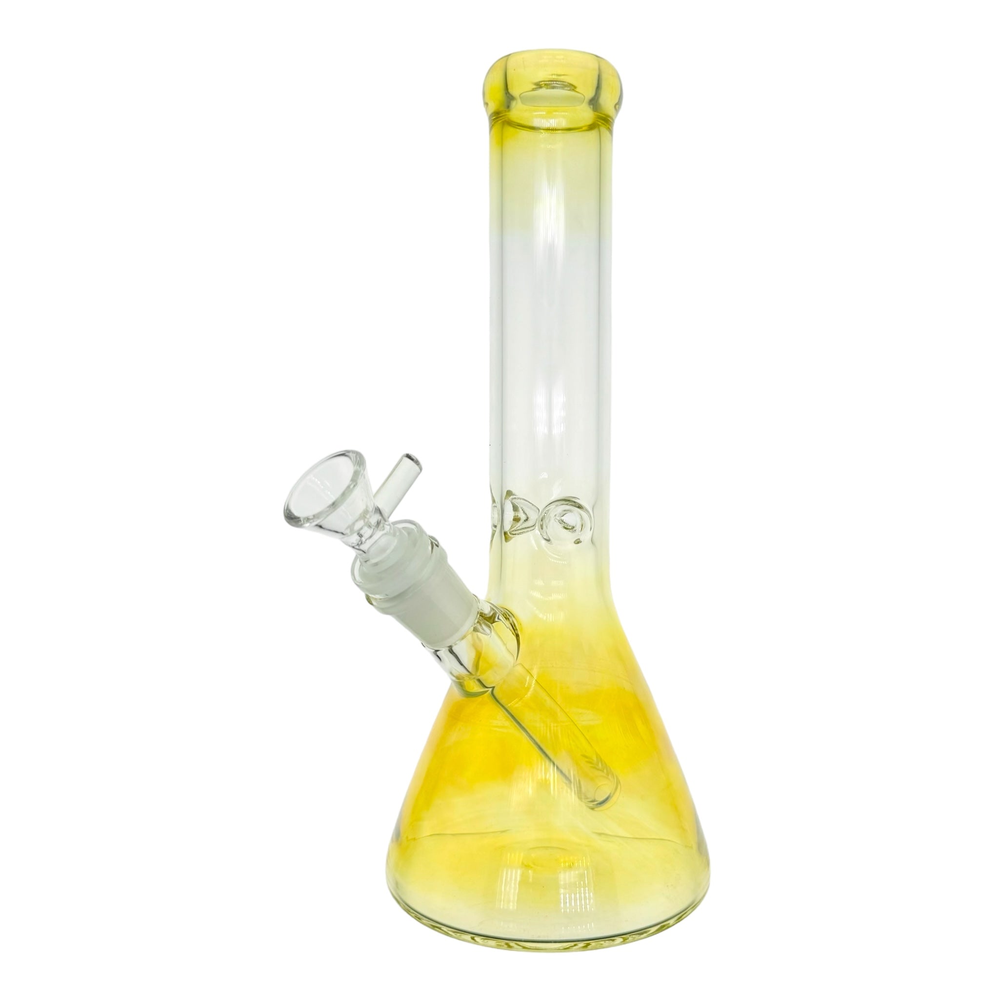 cute bong 10 inches tall with color changing fuming glass bong