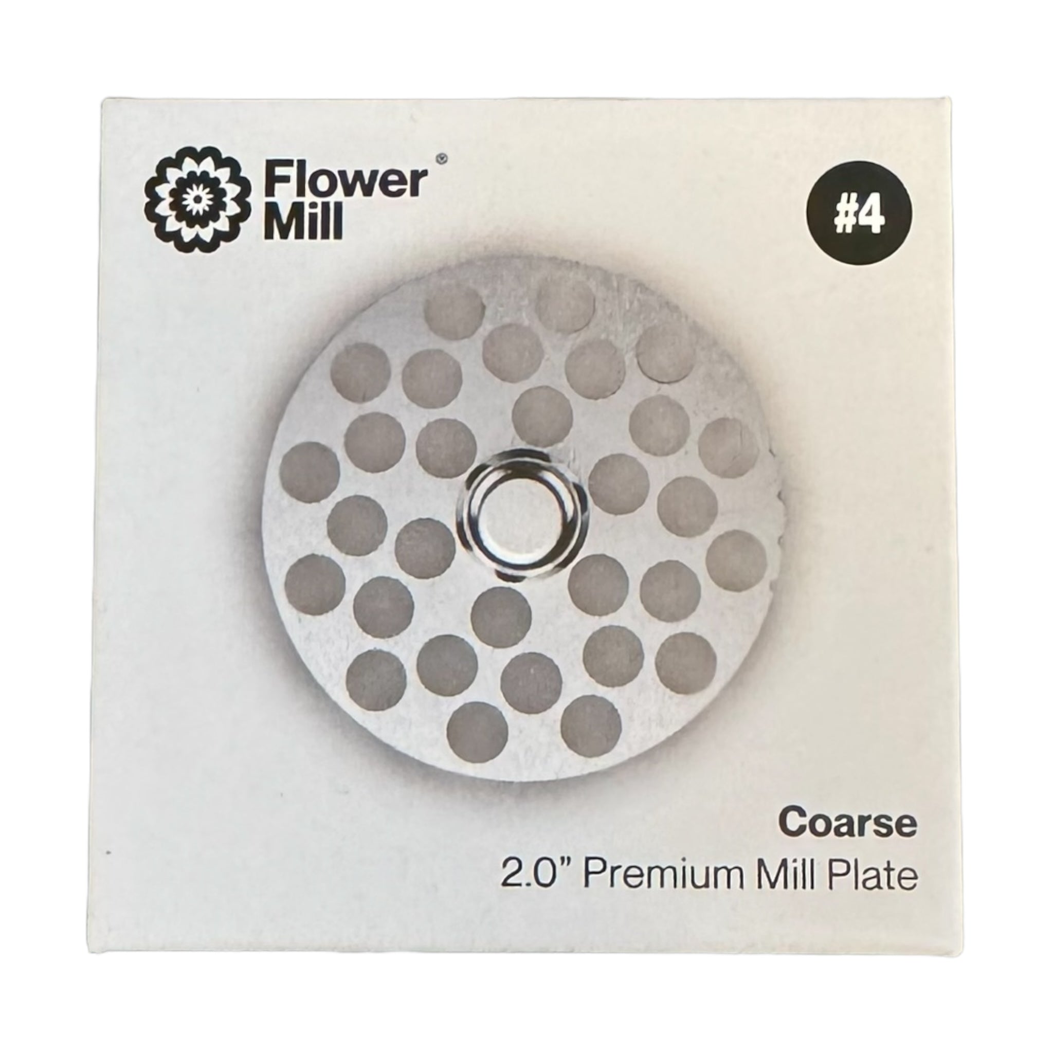 Flower Mill Next Gen Premium 2.0" Mill Plate Coarse #4