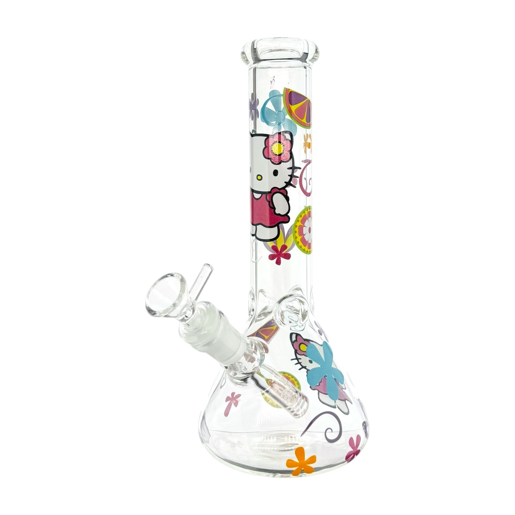 Hello Kitty Bong With Flowers & Fruit 8 Inch