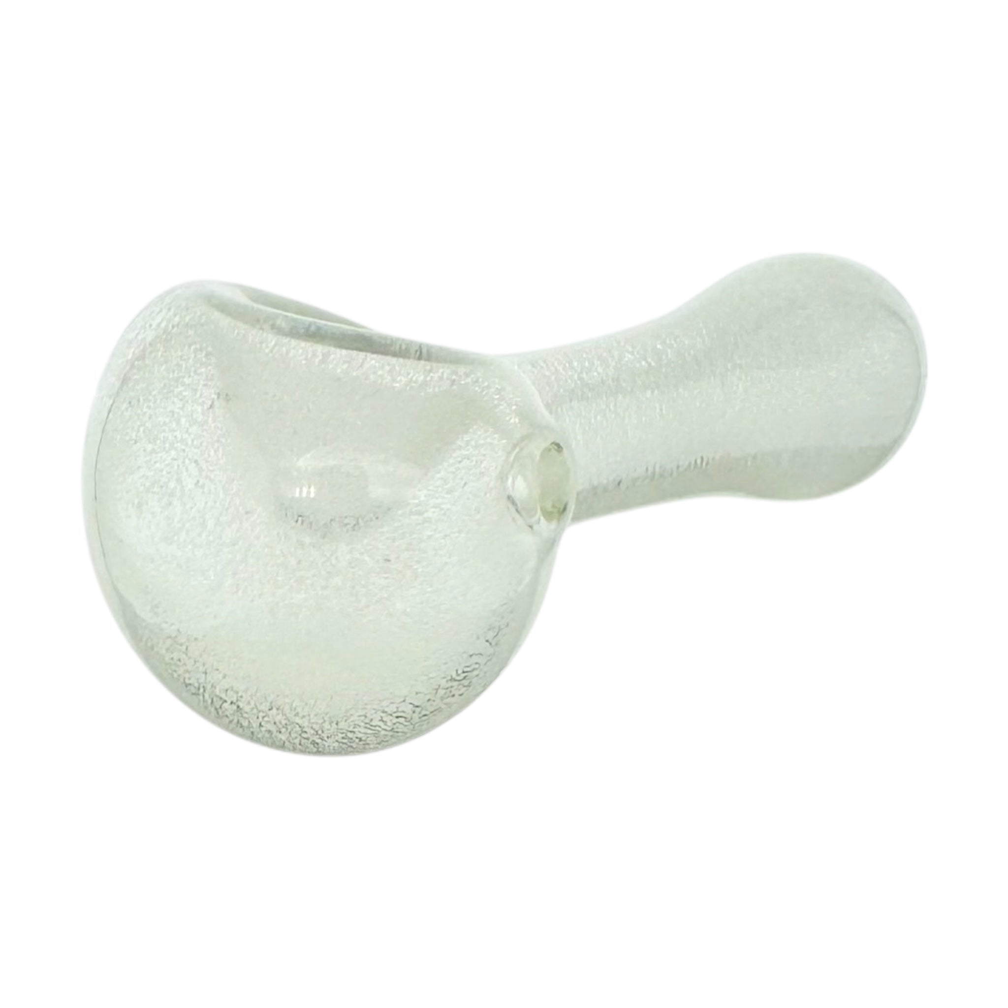 Small Glow In The Dark Glass Spoon Pipe