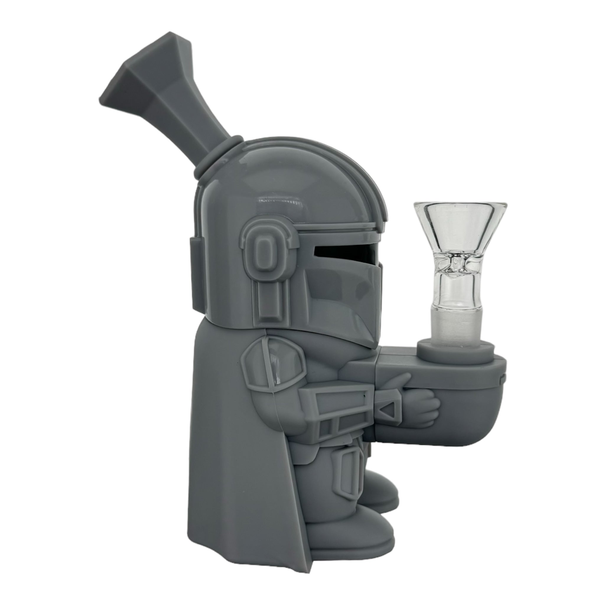star wars bong silicone rubber mandolorian bong for sale