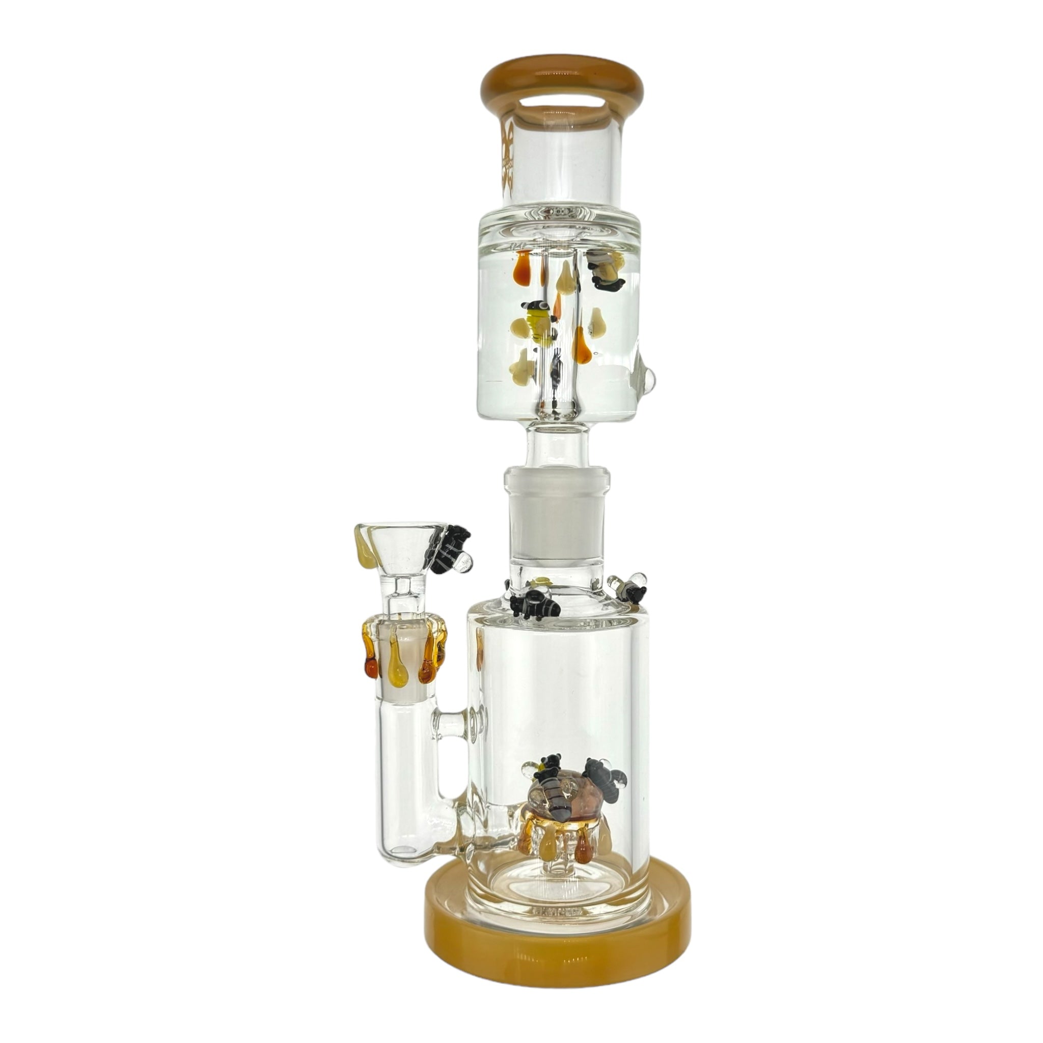 Cute and Girly bong mini Beehive Bong With Glycerin Freeze Coil Top for sale