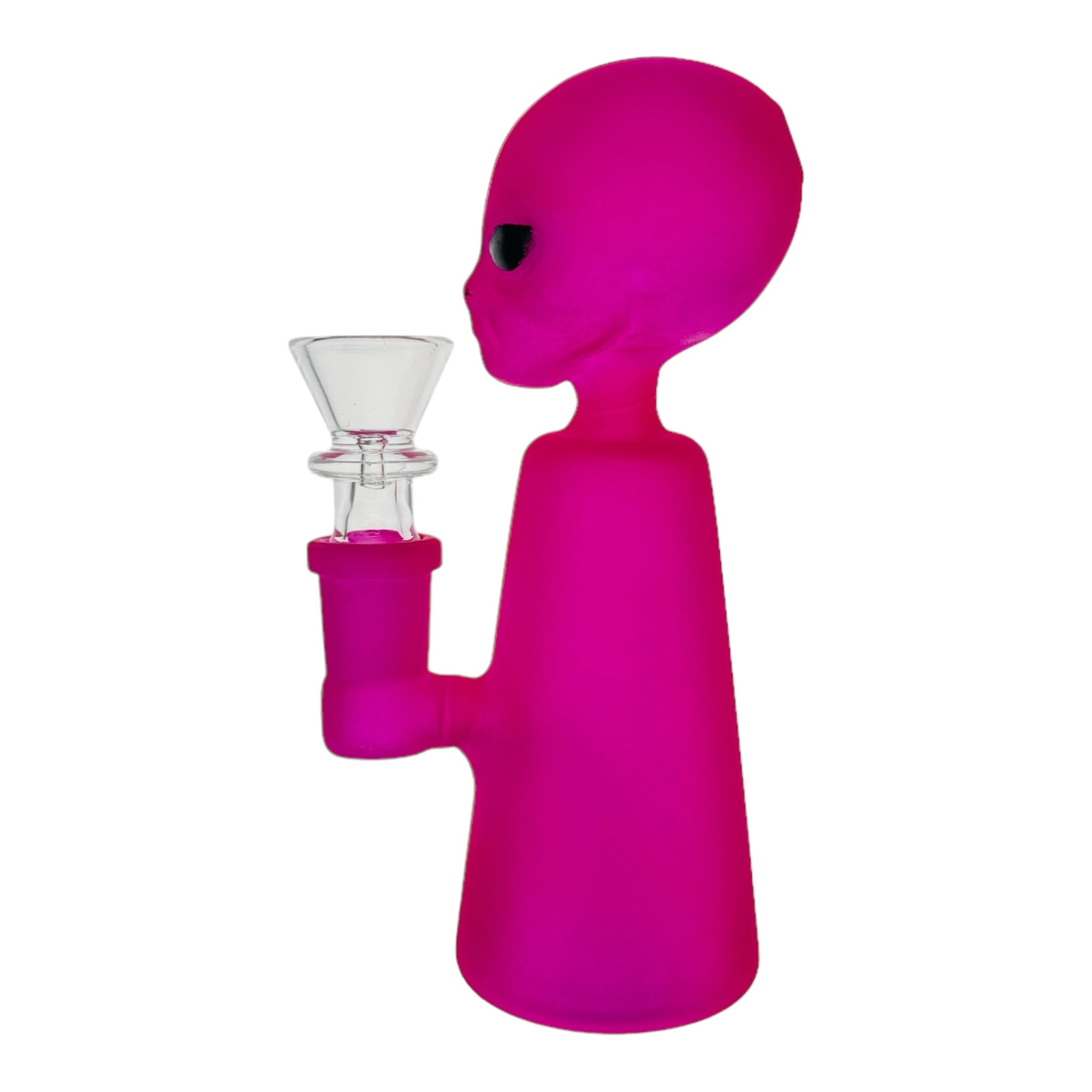 cute and girly Pink Alien Bong with bong bowl piece