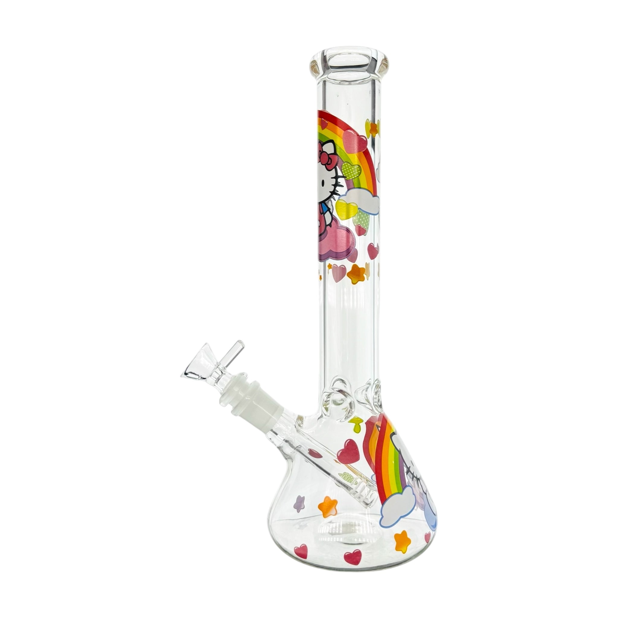 Hello Kitty Bong With Rainbow 10 Inch