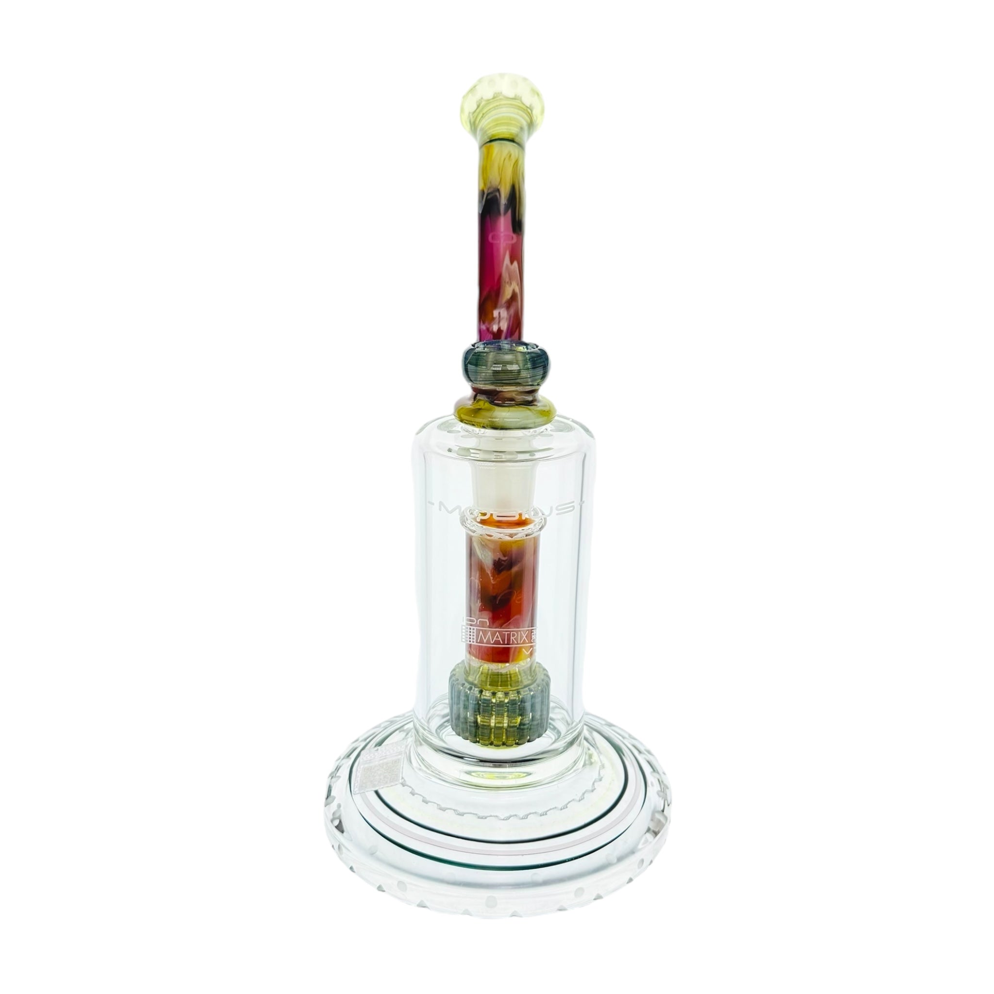 Heady Glass Custom Mobius Glass Ion Matrix Perc V1 - Hybrid Series Worked 2025