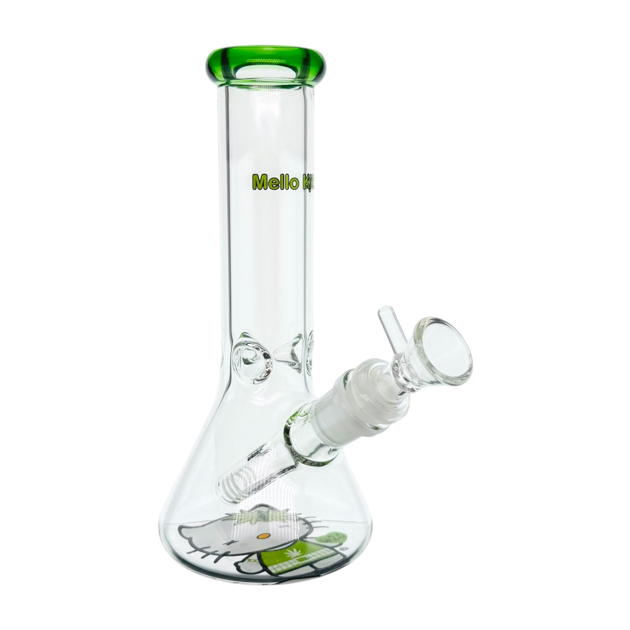 8 Inch Mello Hello Kitty Beaker Bong