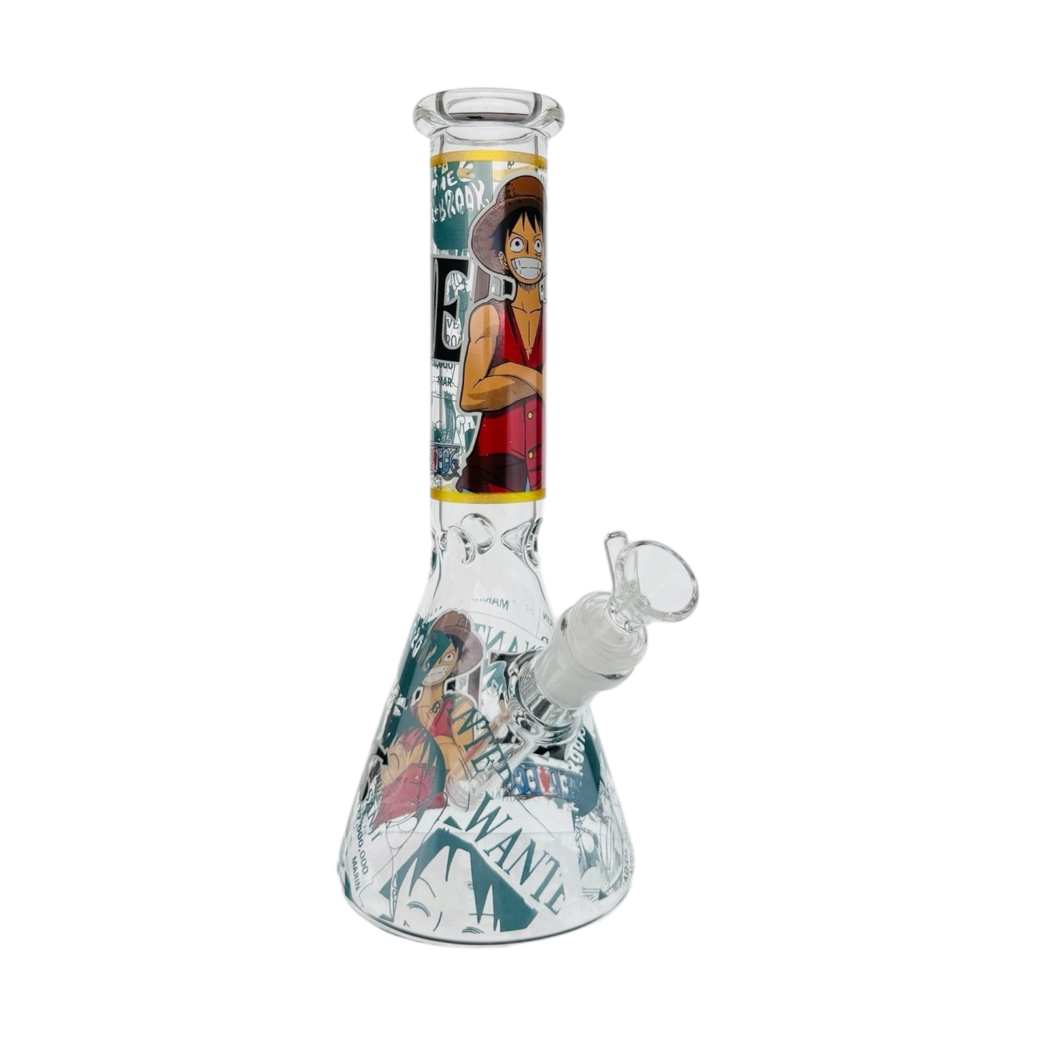 Nepec One Piece Anime Water Pipe Bong Featuring Happy Monkey