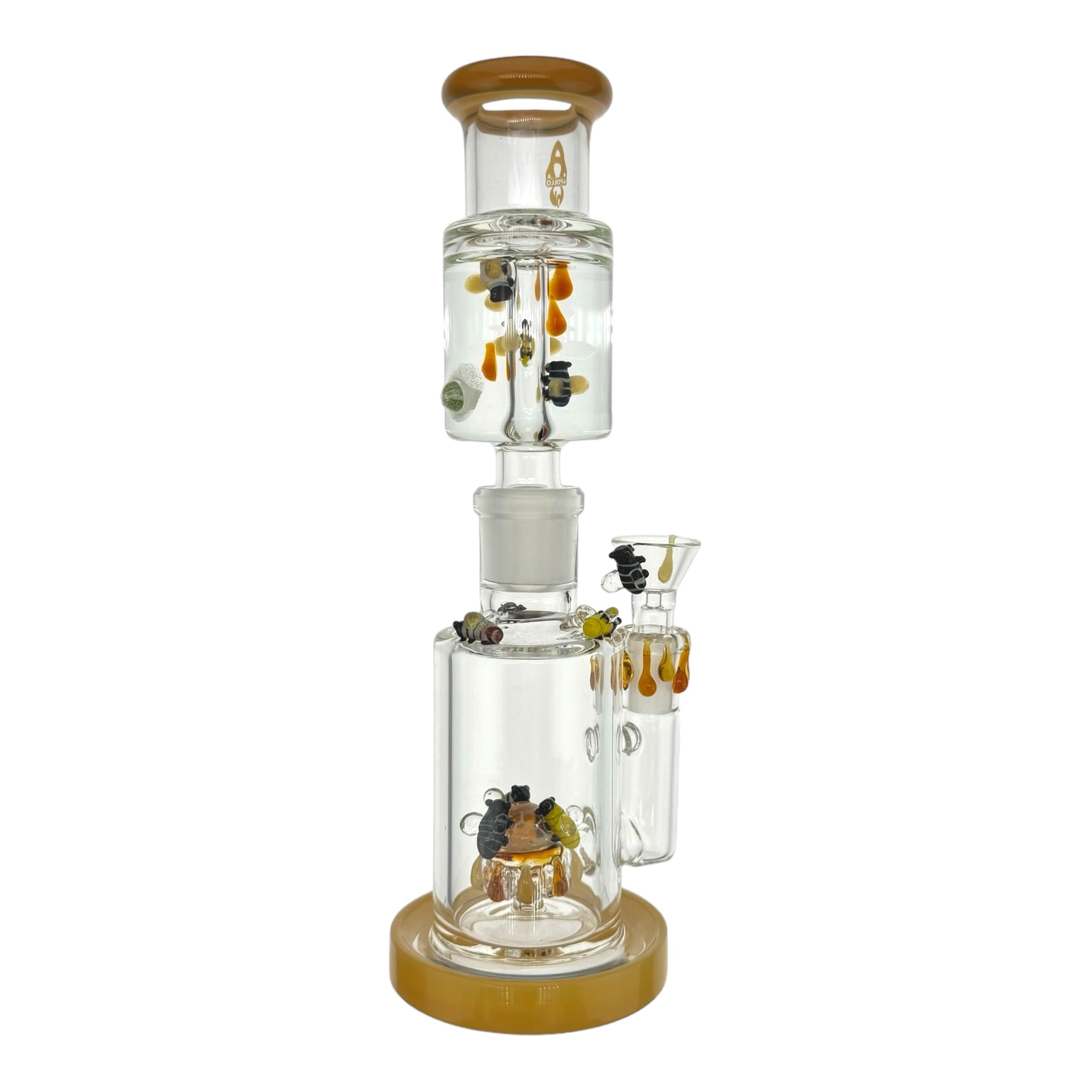 Cute and Girly bong mini Beehive Bong With Glycerin Freeze Coil Top for sale