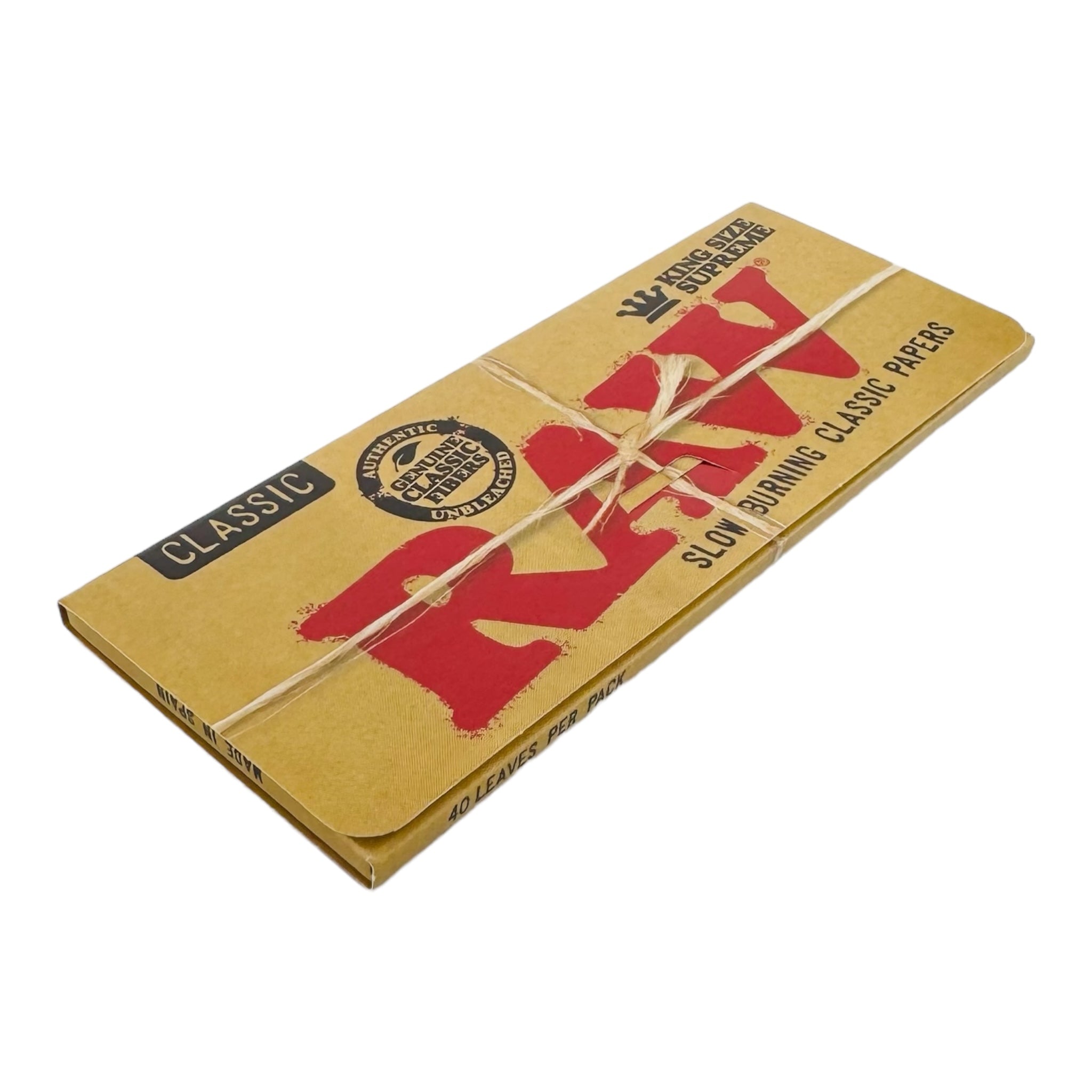 RAW Classic Hemp King Size Supreme Rolling Papers