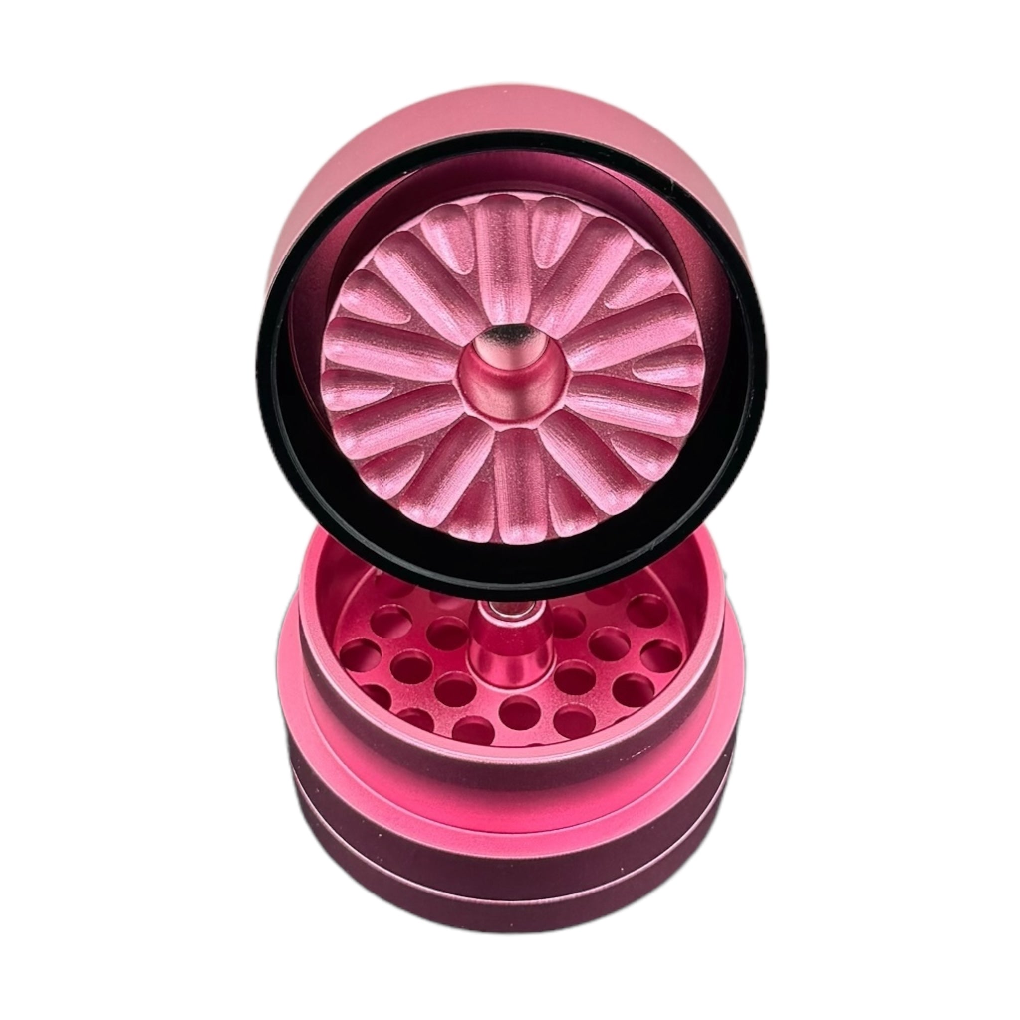 pink Flower Mill Next Gen Standard 2.5" Aluminum Series - Pink