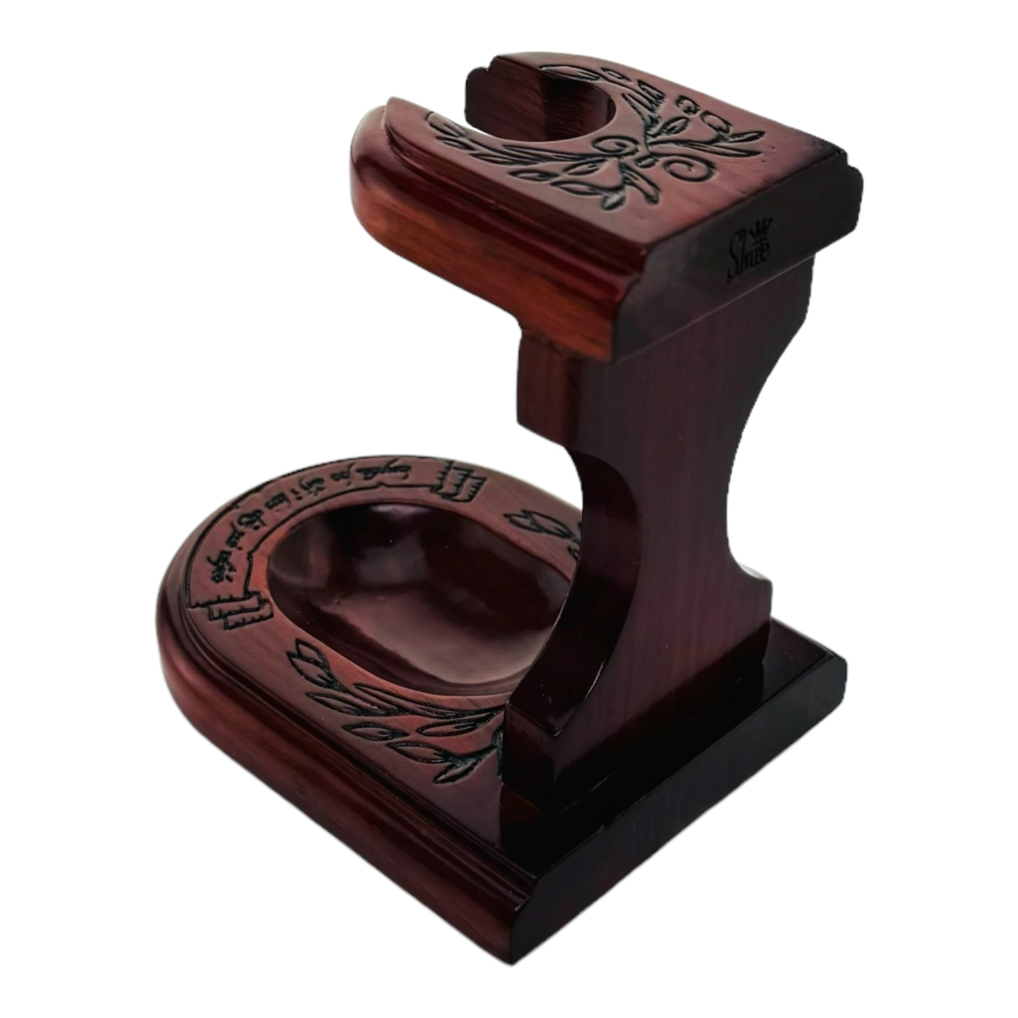 LOTR MIDDLE-EARTH Smoking Pipe Wood Display Stand By Shire Pipes