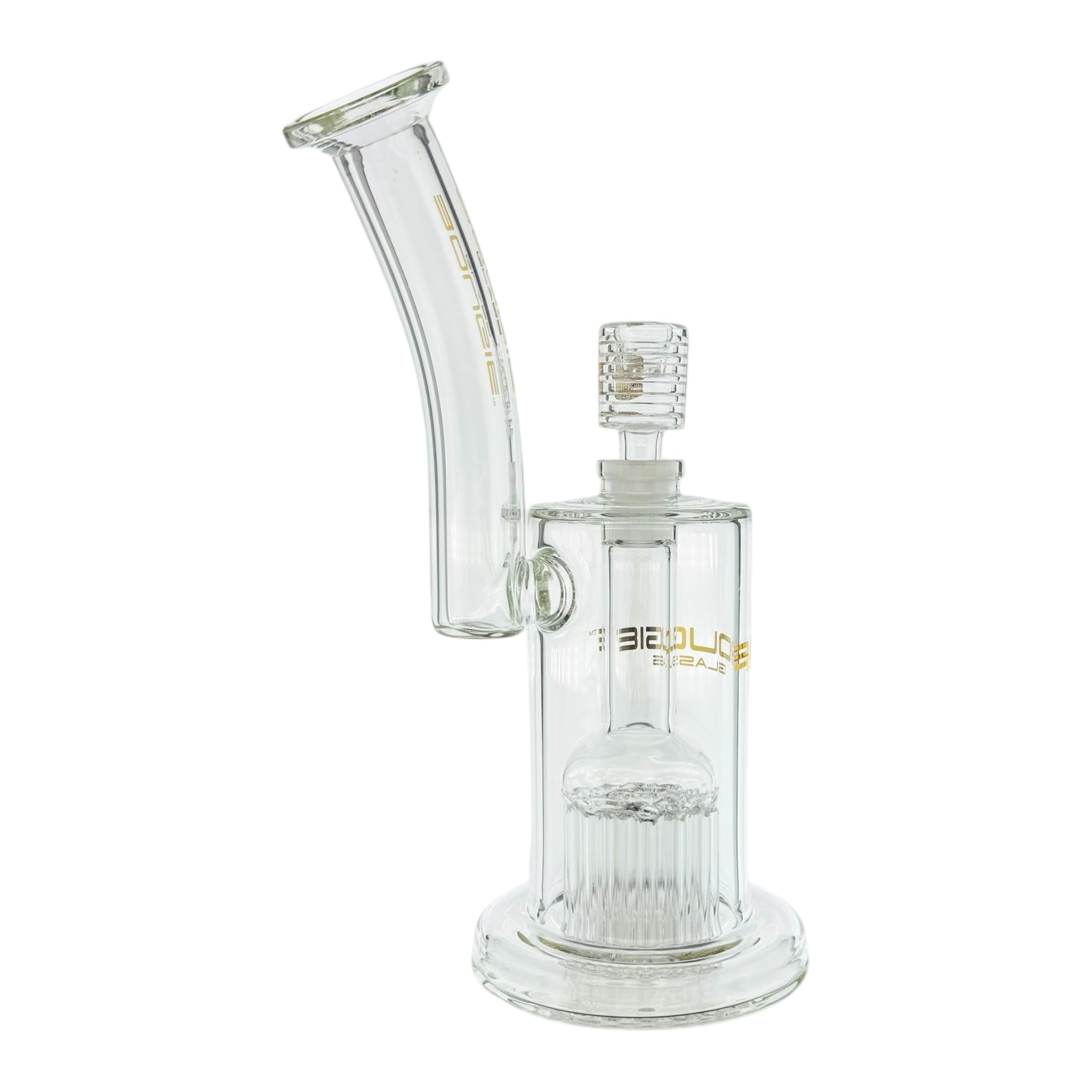 Bougie Glass - 10 Inch Tree Perc Bubbler Bong