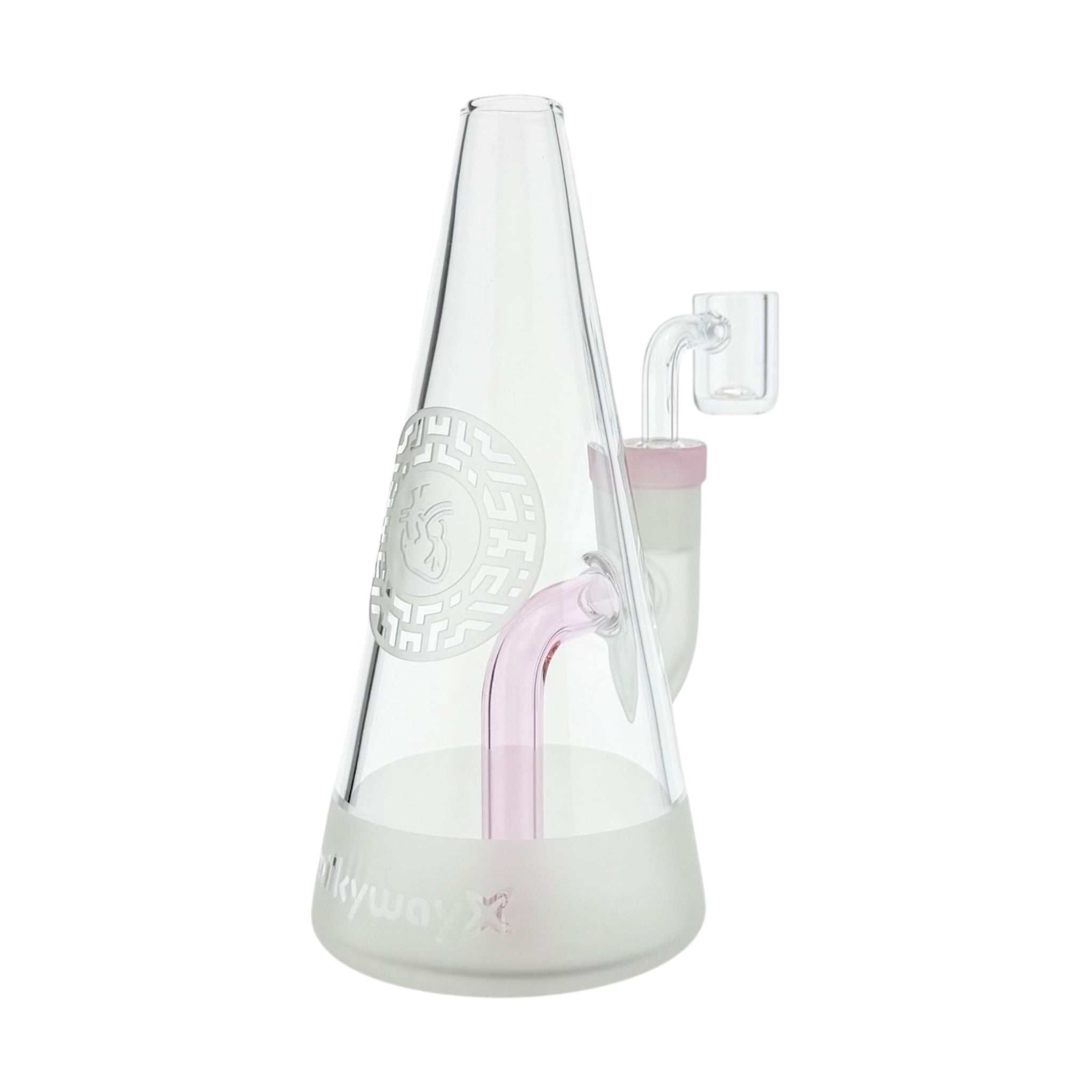 Milkyway Glass Pink Kuzel Dab Rig