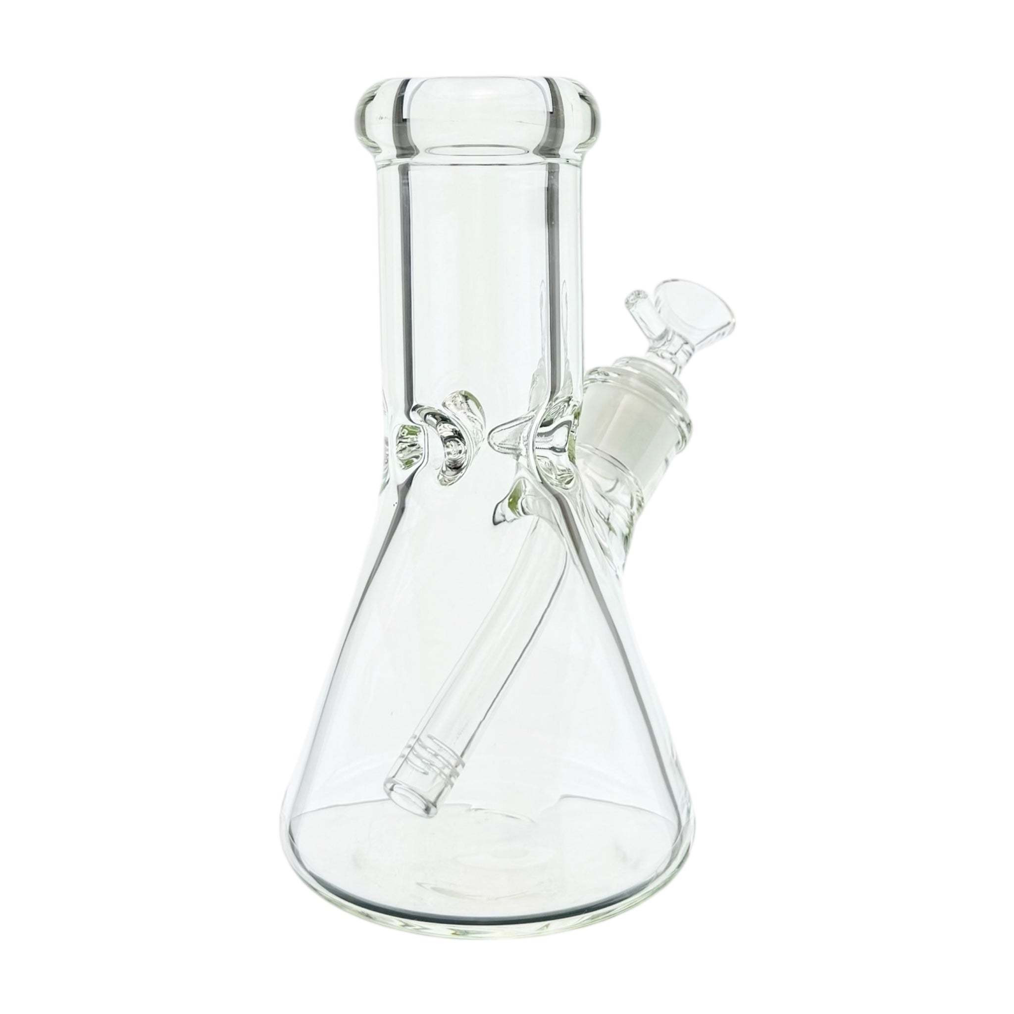 Clear bong 9mm thick Glass 8 inches tall