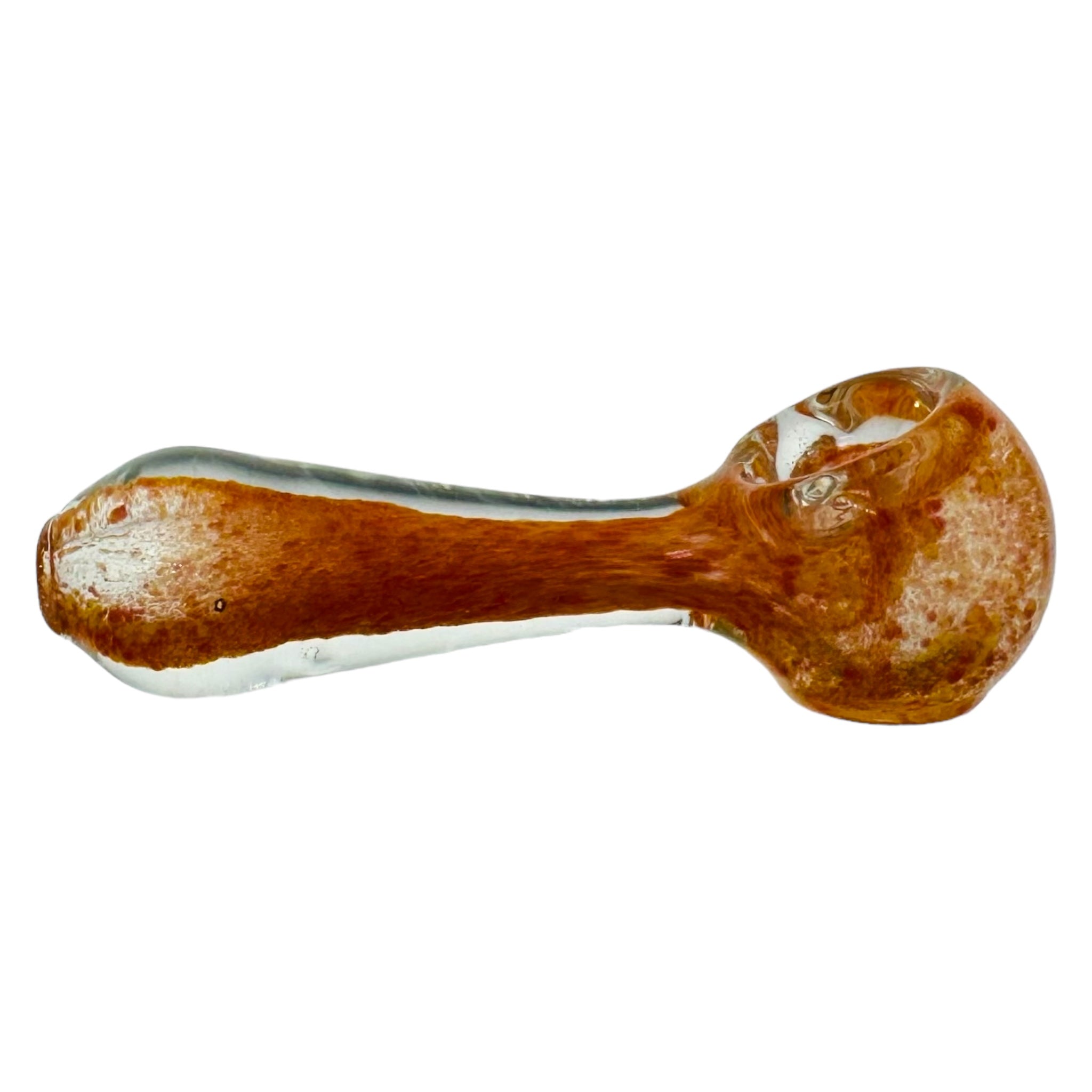 cheap glass hand pipe for cannabis cute orange