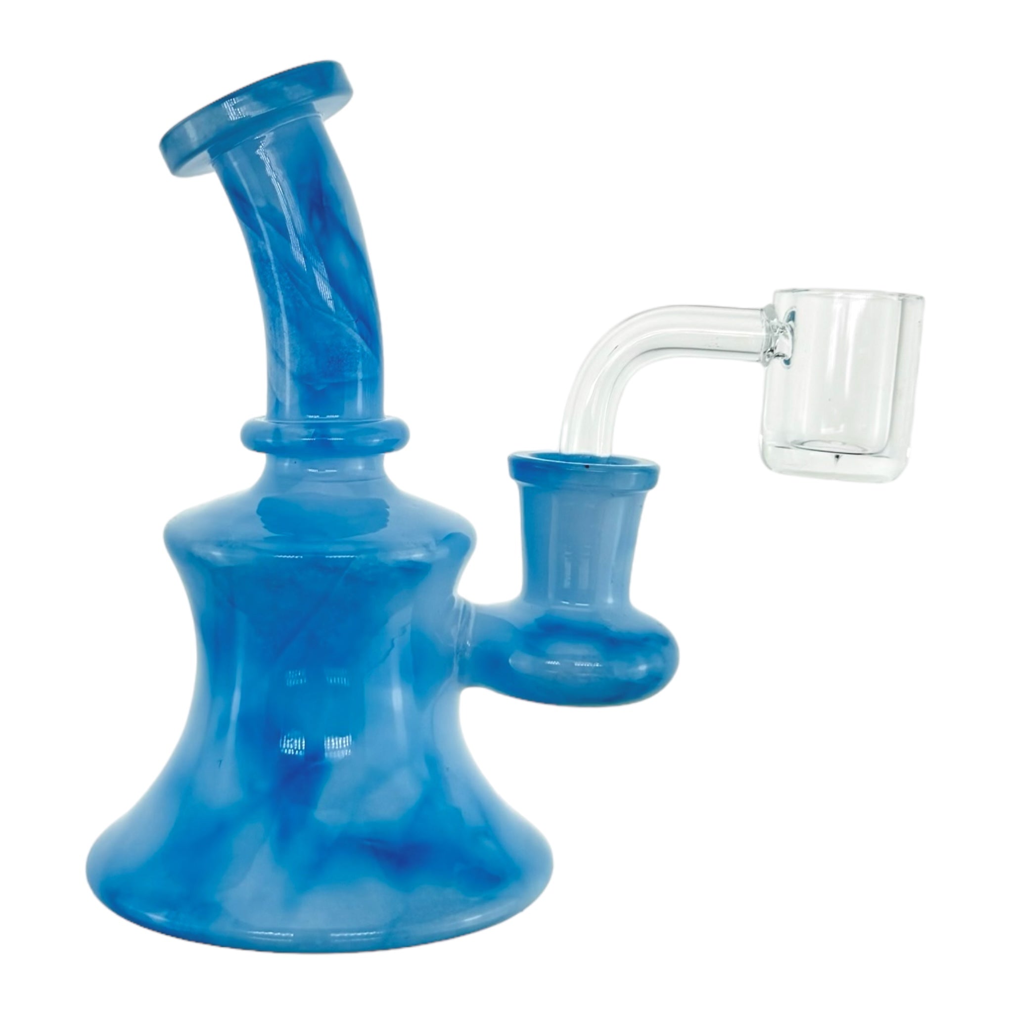 Mini Blue Sky Dab Rig With 14mm Banger Hanger